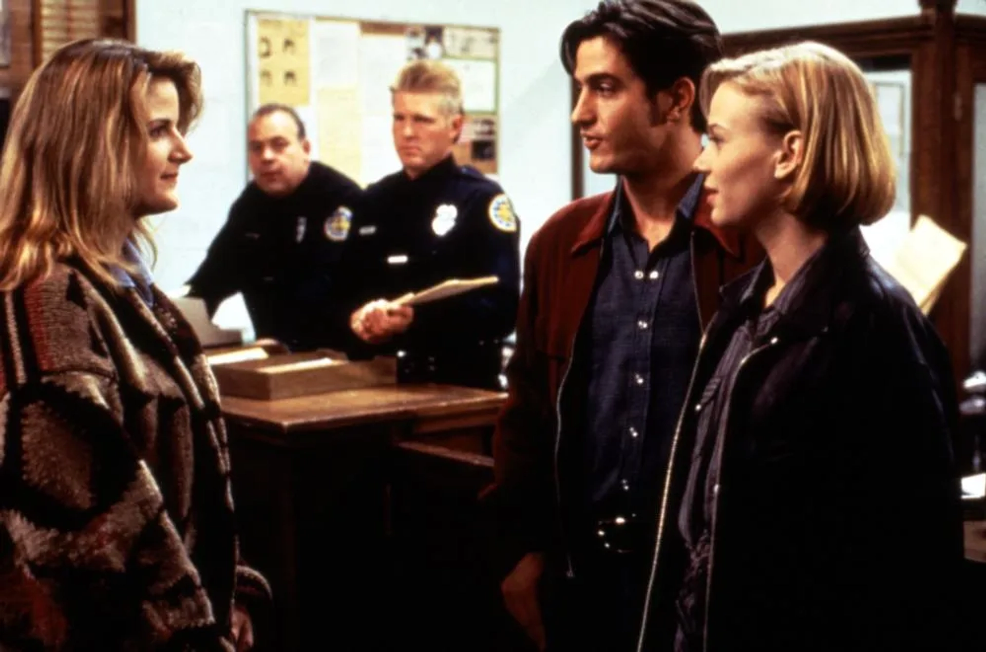 Samantha Mathis, Dermot Mulroney, and Trisha Yearwood in The Thing Called Love (1993)