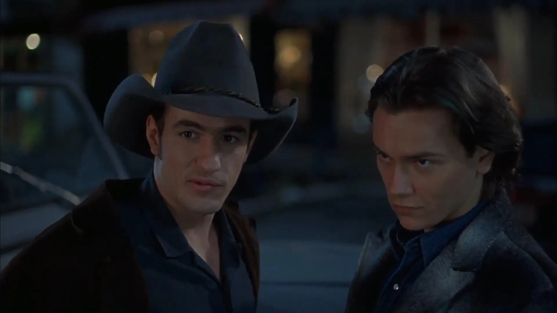 River Phoenix and Dermot Mulroney in The Thing Called Love (1993)