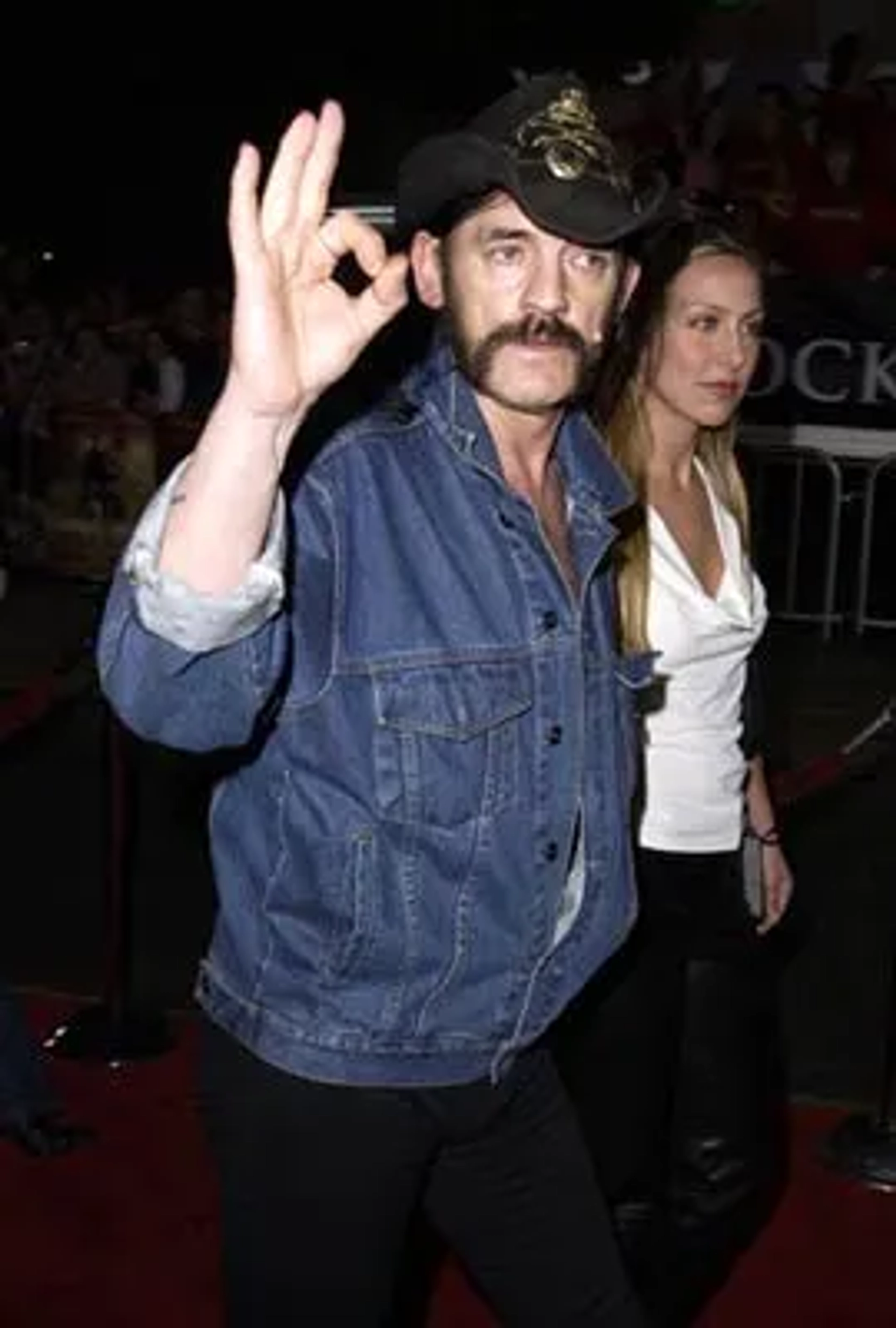 Lemmy at an event for Rock Star (2001)