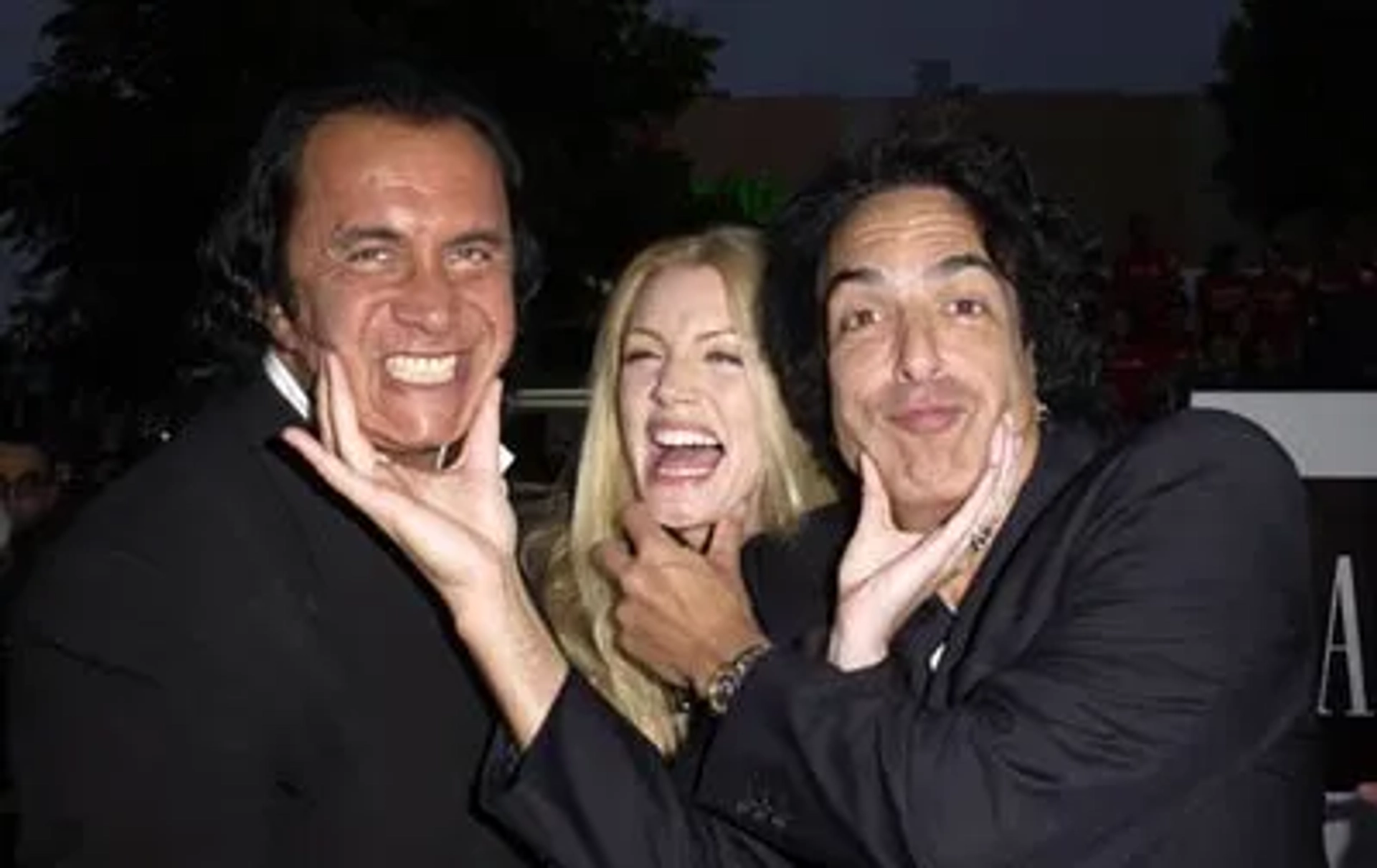 Shannon Tweed, Gene Simmons, and Paul Stanley at an event for Rock Star (2001)
