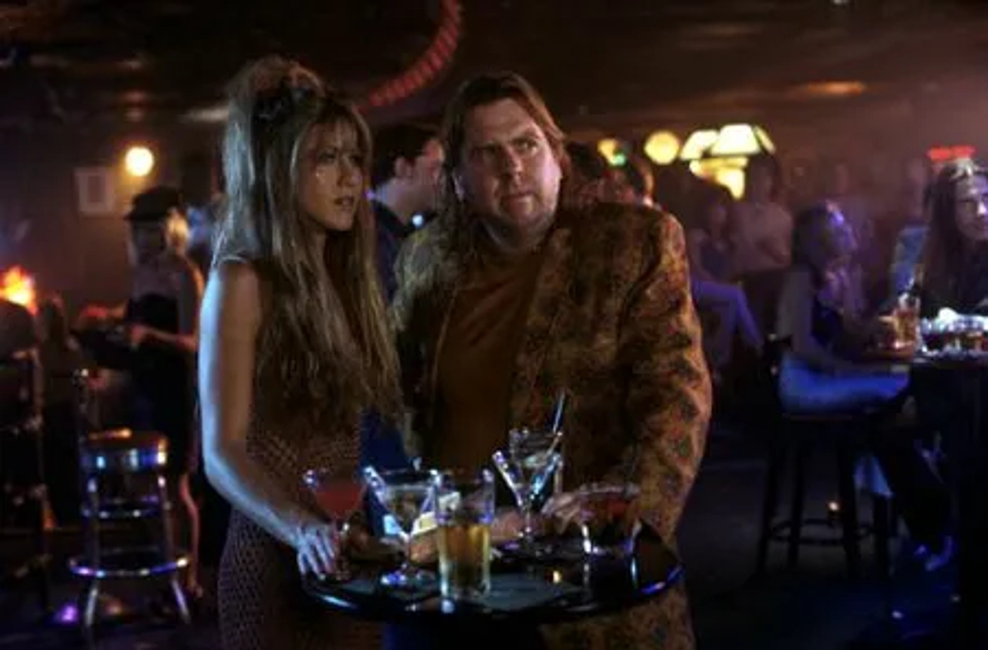 Jennifer Aniston and Timothy Spall in Rock Star (2001)