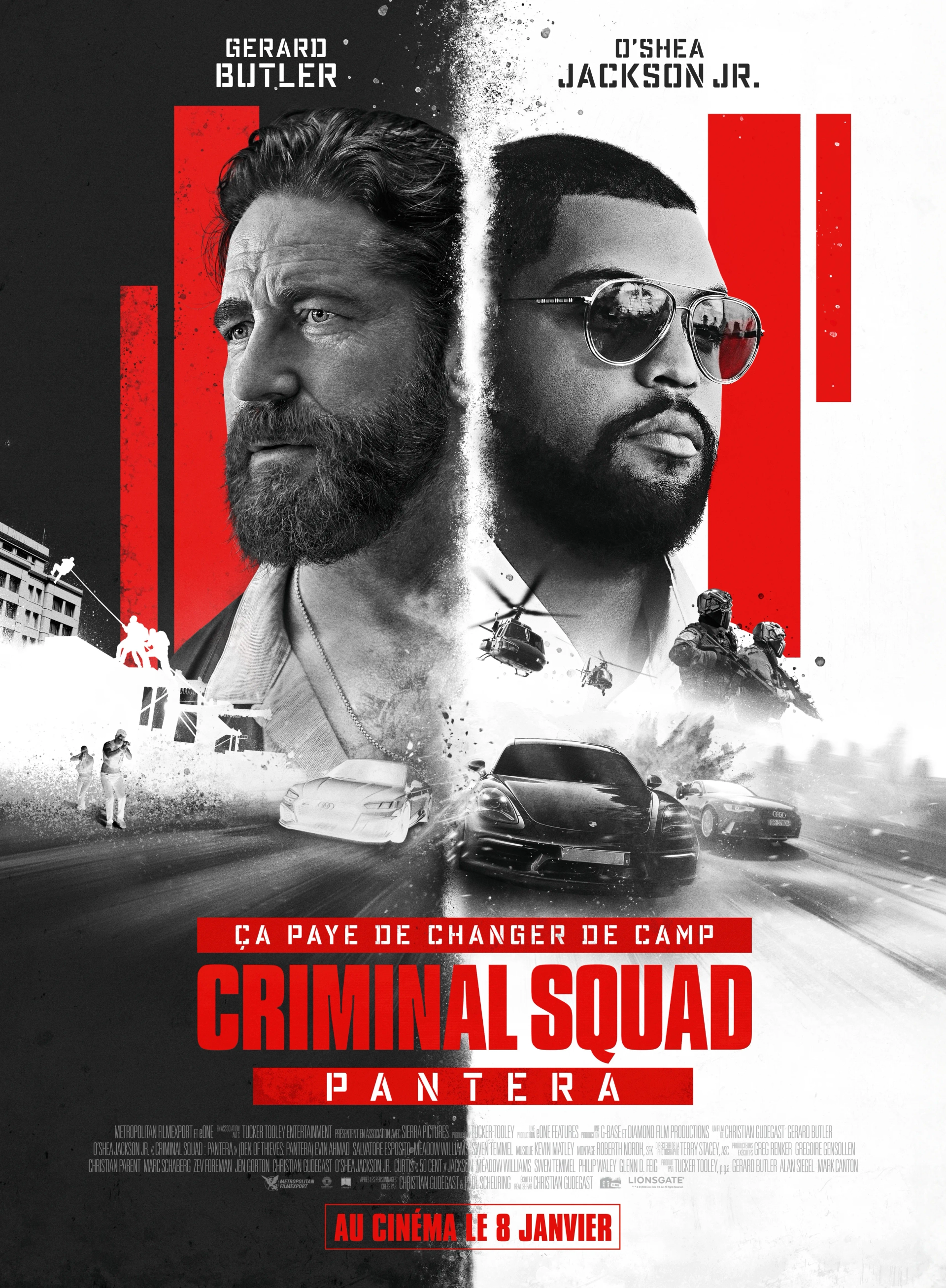 Gerard Butler and O'Shea Jackson Jr. in Den of Thieves 2: Pantera (2025)