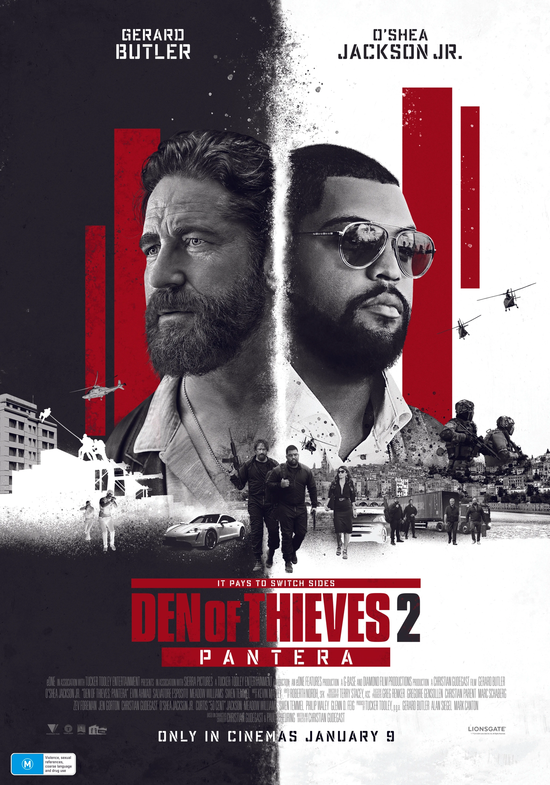 Gerard Butler and O'Shea Jackson Jr. in Den of Thieves 2: Pantera (2025)