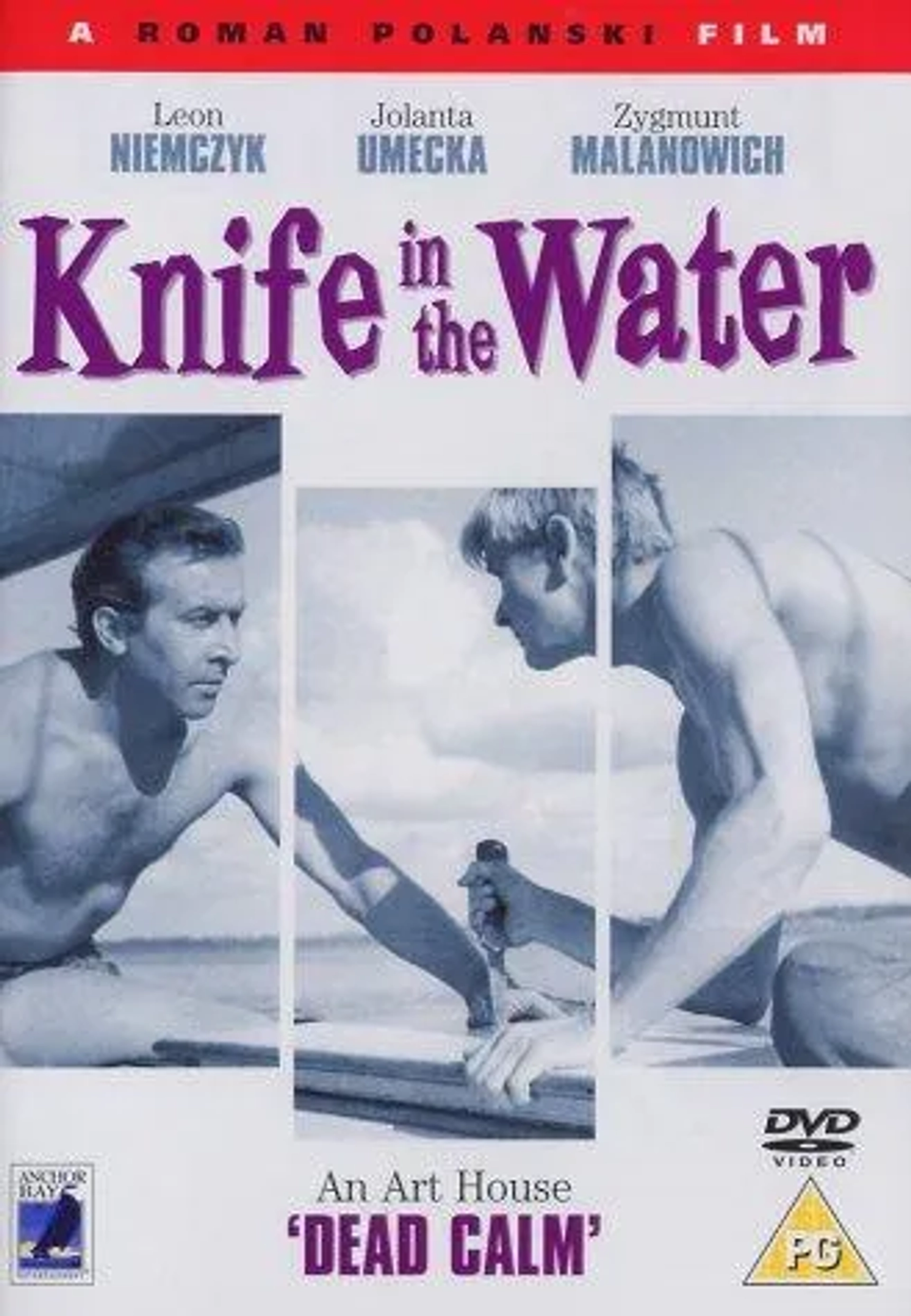 Zygmunt Malanowicz and Leon Niemczyk in Knife in the Water (1962)