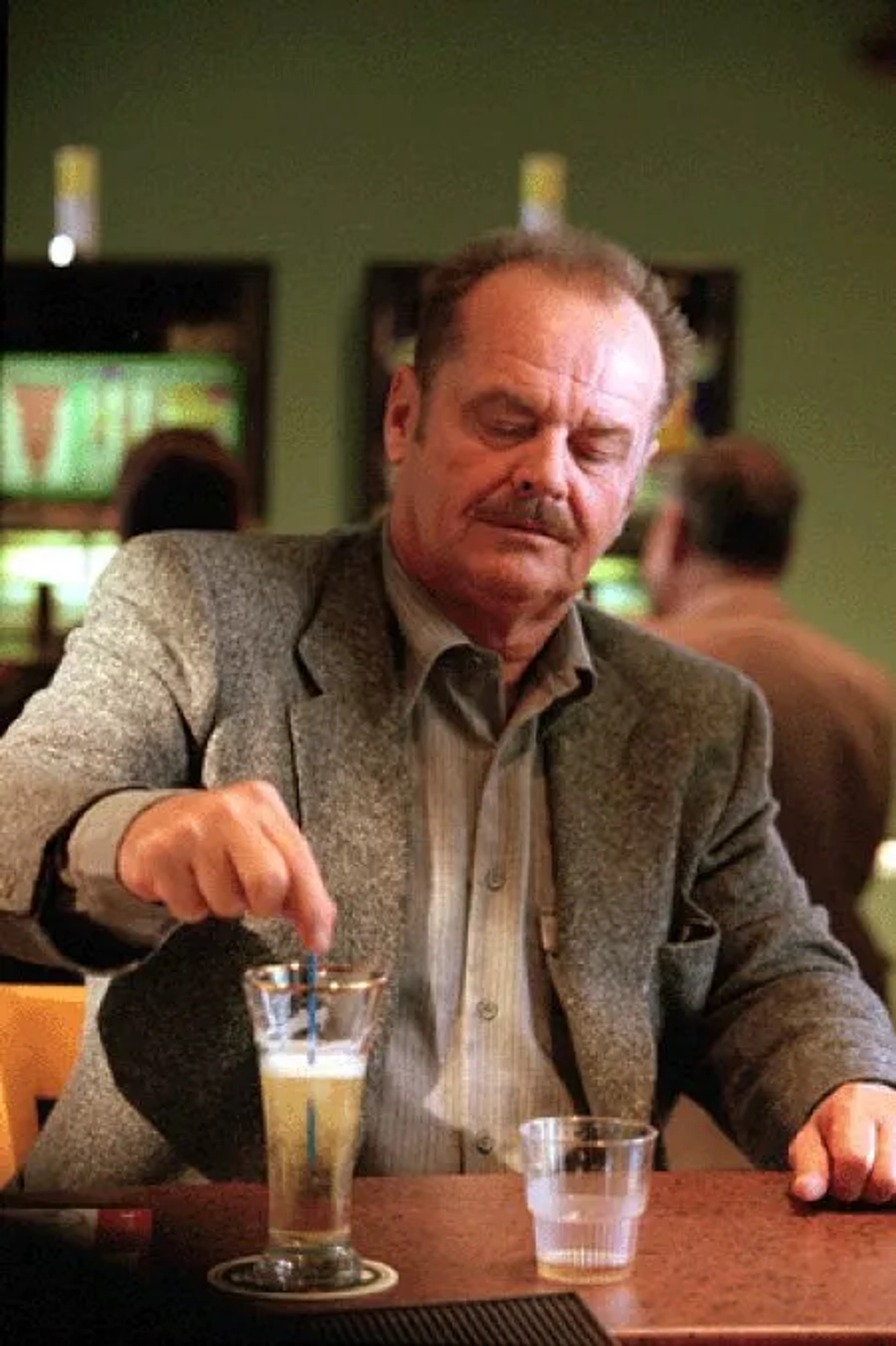 Jack Nicholson stars as Detective Jerry Black