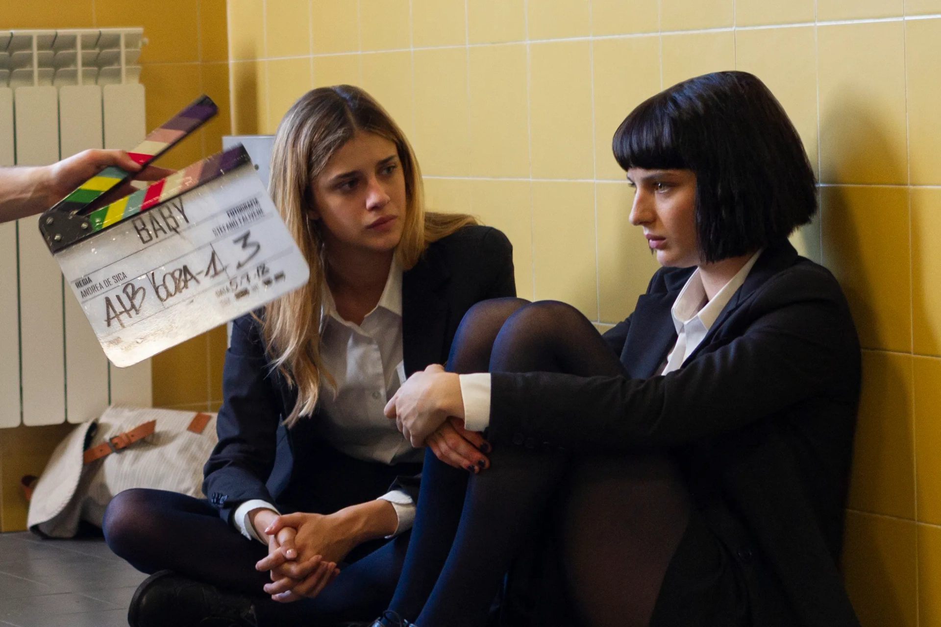 Benedetta Porcaroli and Alice Pagani in Baby (2018)