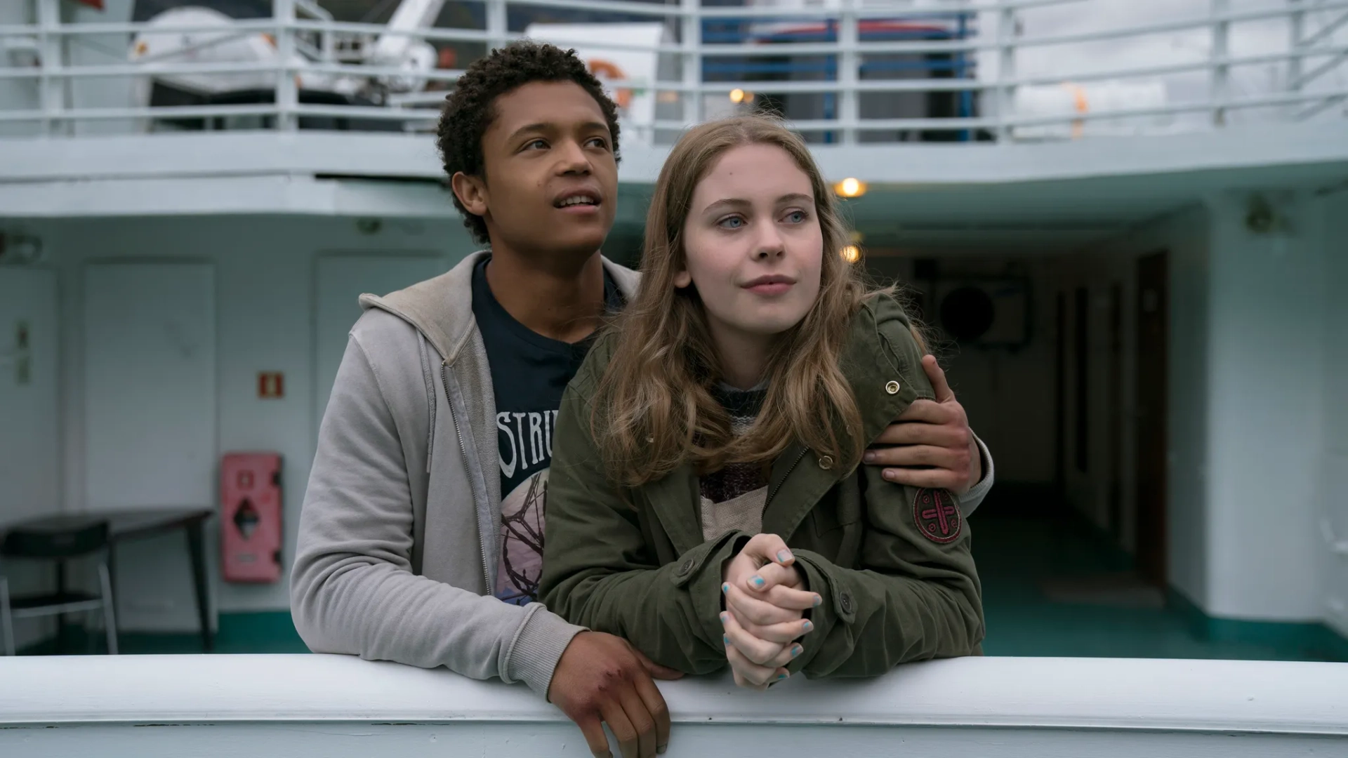 Percelle Ascott and Sorcha Groundsell in The Innocents (2018)
