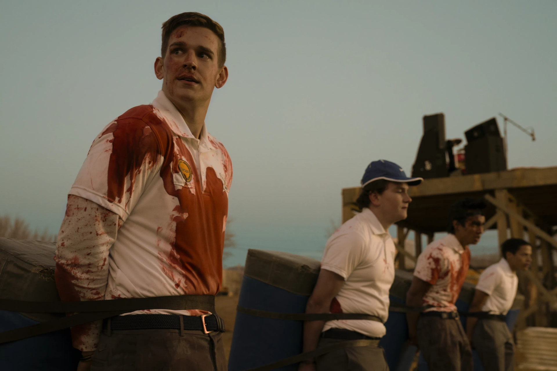 Micah McNeil and Mickey Dolan in Daybreak (2019)