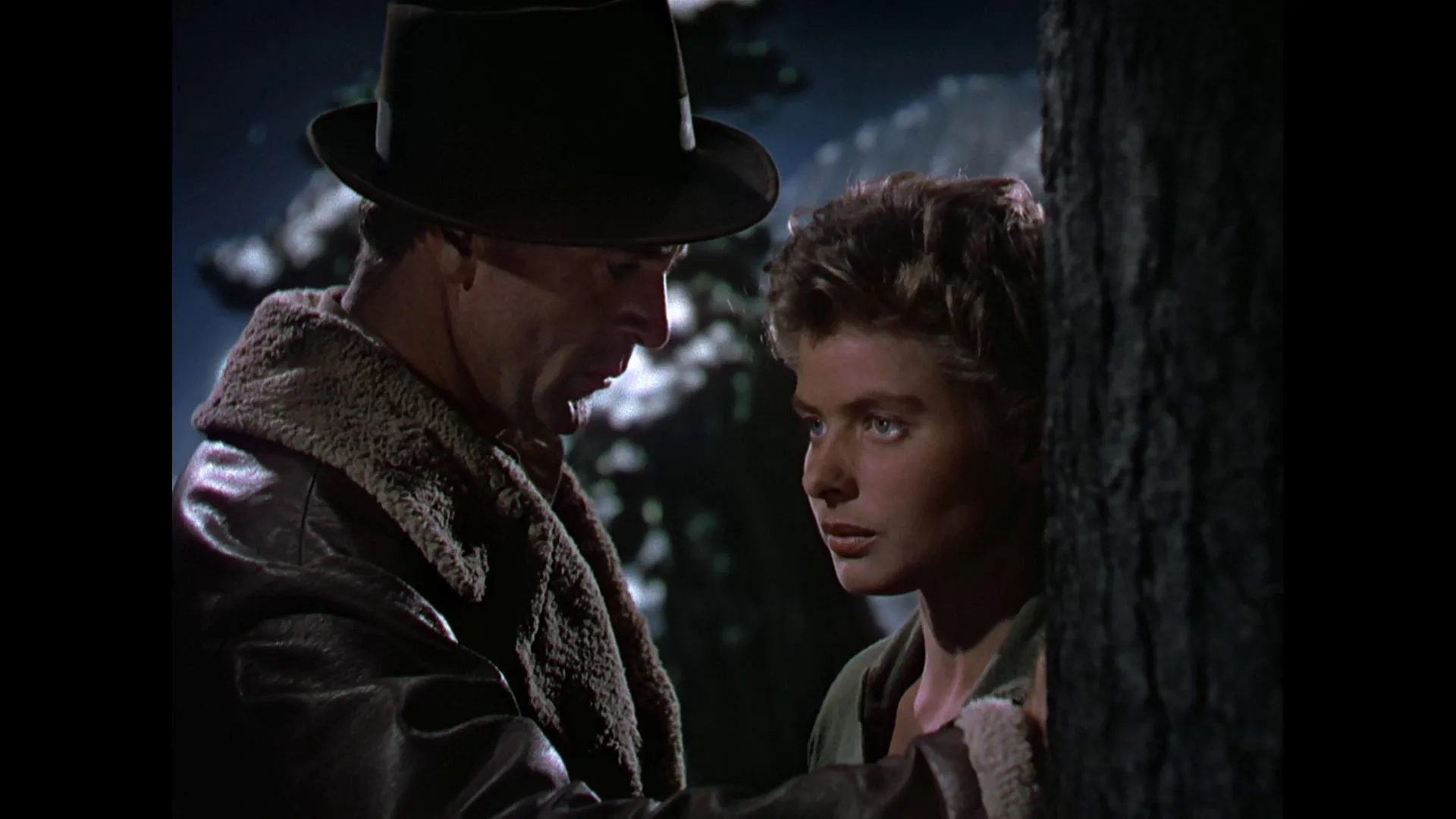 Ingrid Bergman and Gary Cooper in For Whom the Bell Tolls (1943)