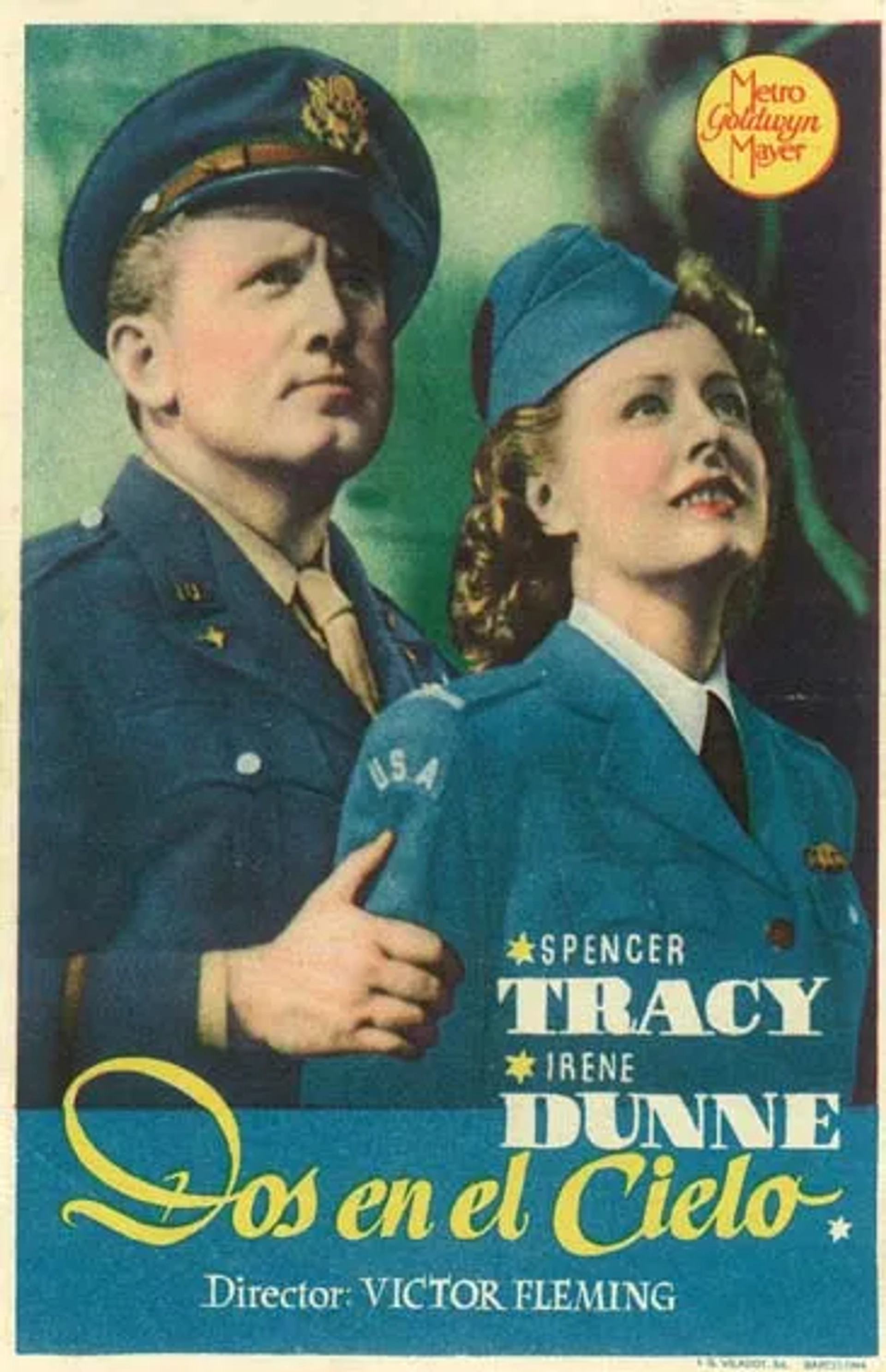 Spencer Tracy and Irene Dunne in A Guy Named Joe (1943)