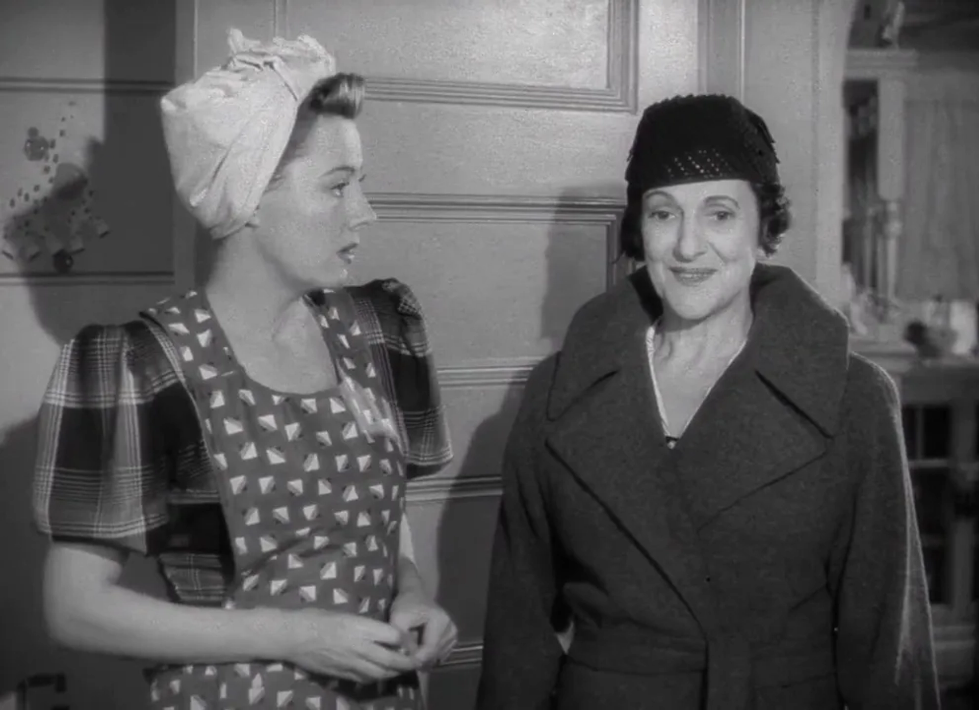Irene Dunne and Beulah Bondi in Penny Serenade (1941)