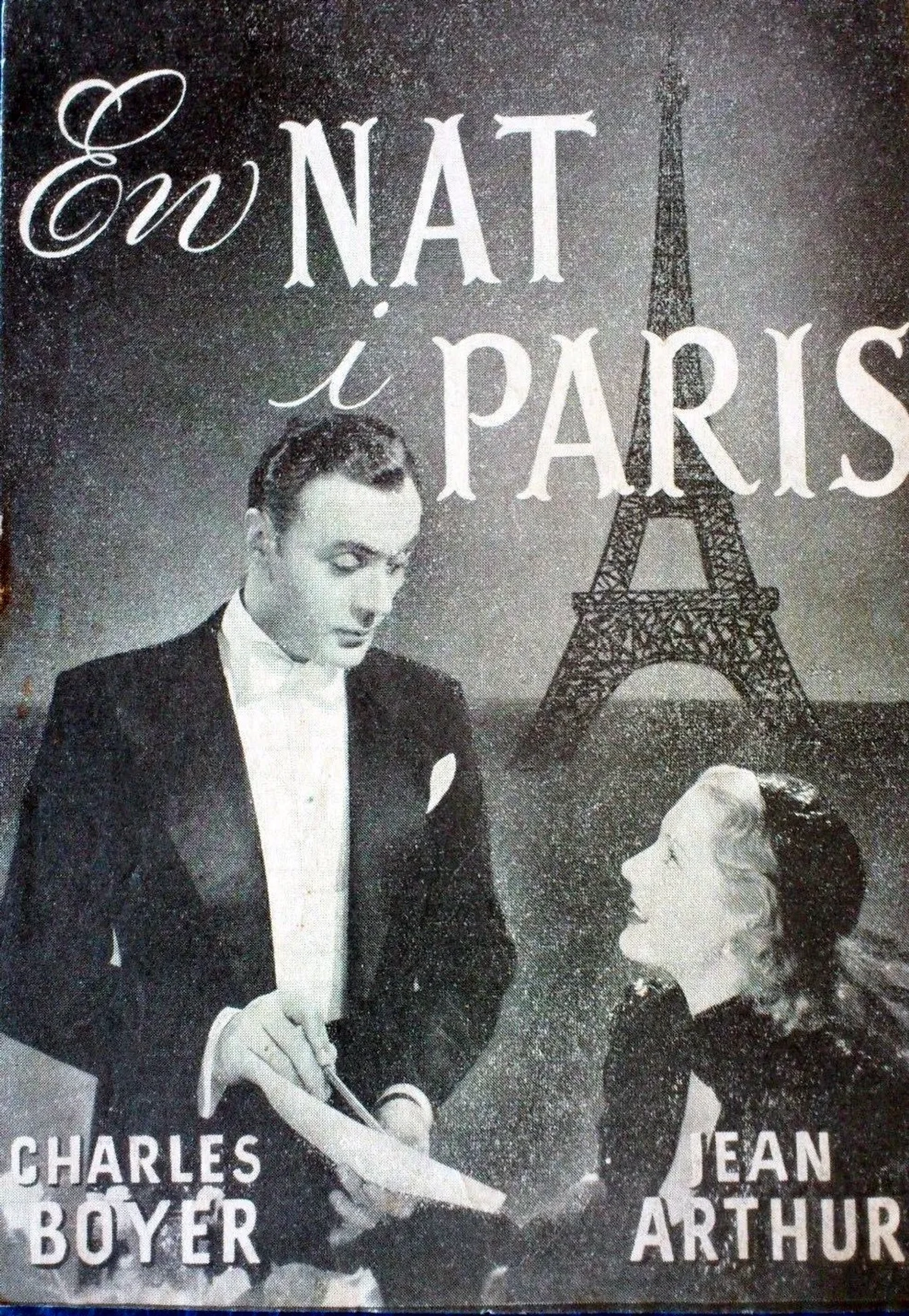 Jean Arthur and Charles Boyer in History Is Made at Night (1937)