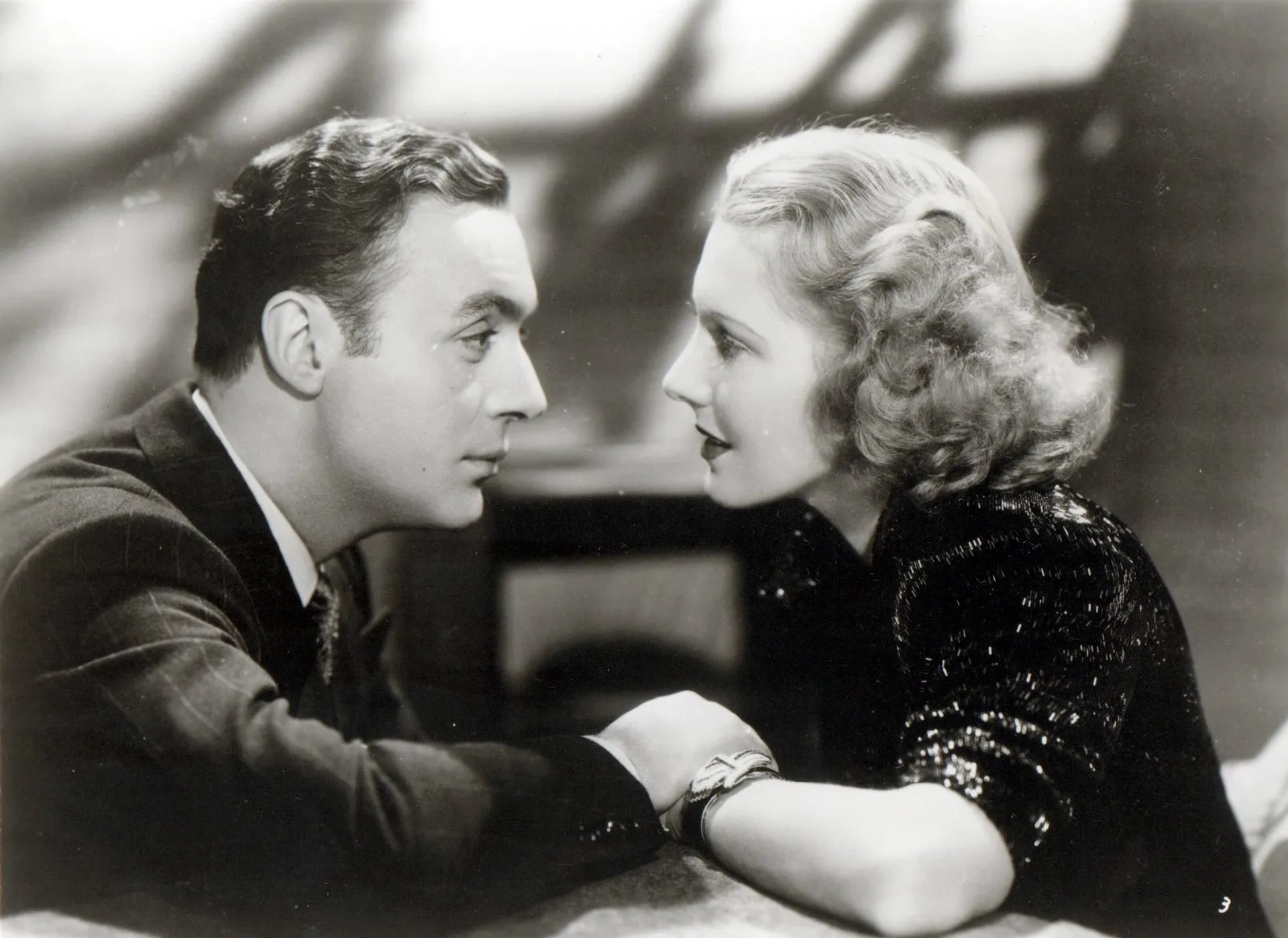 Jean Arthur and Charles Boyer in History Is Made at Night (1937)
