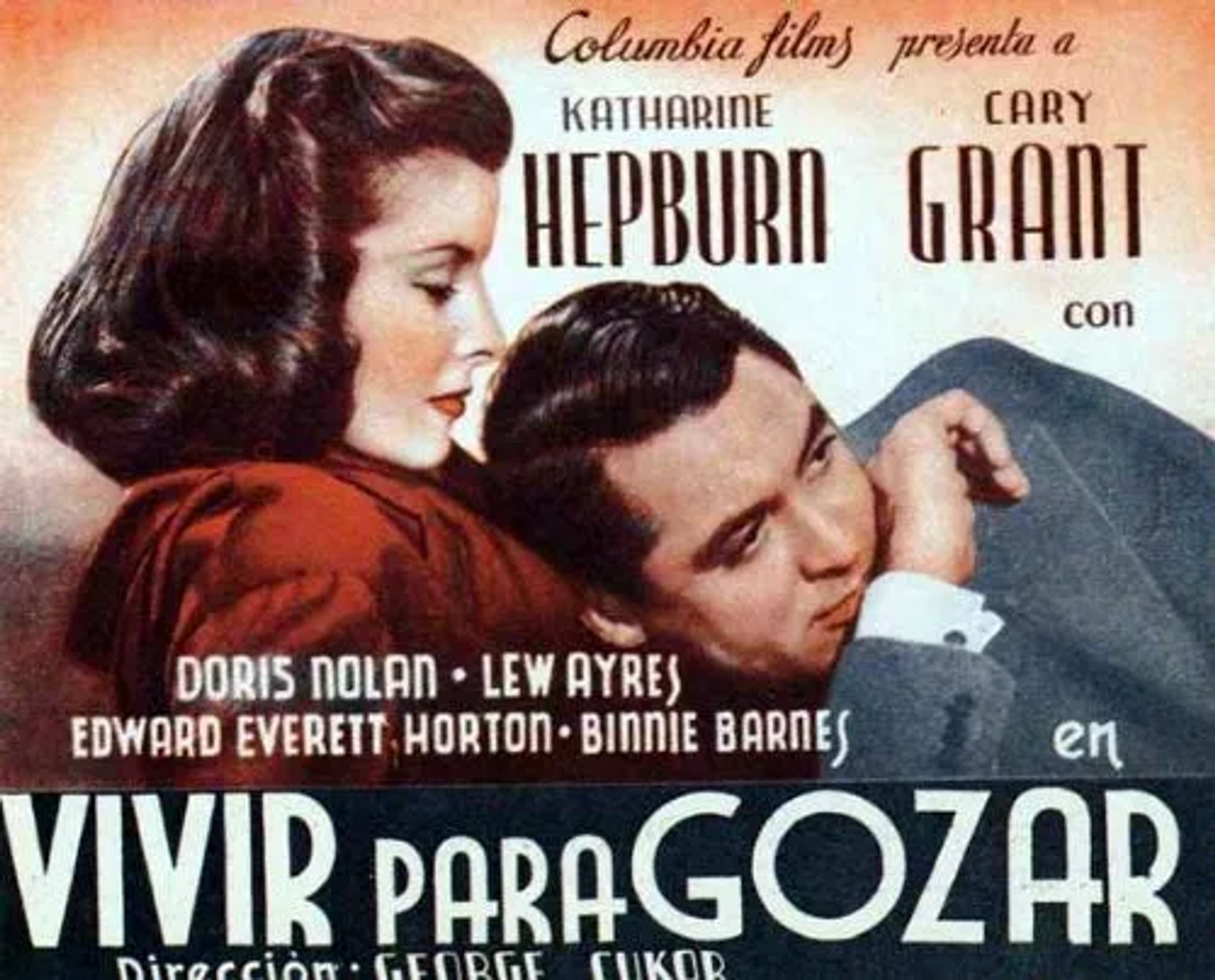Cary Grant and Katharine Hepburn in Holiday (1938)