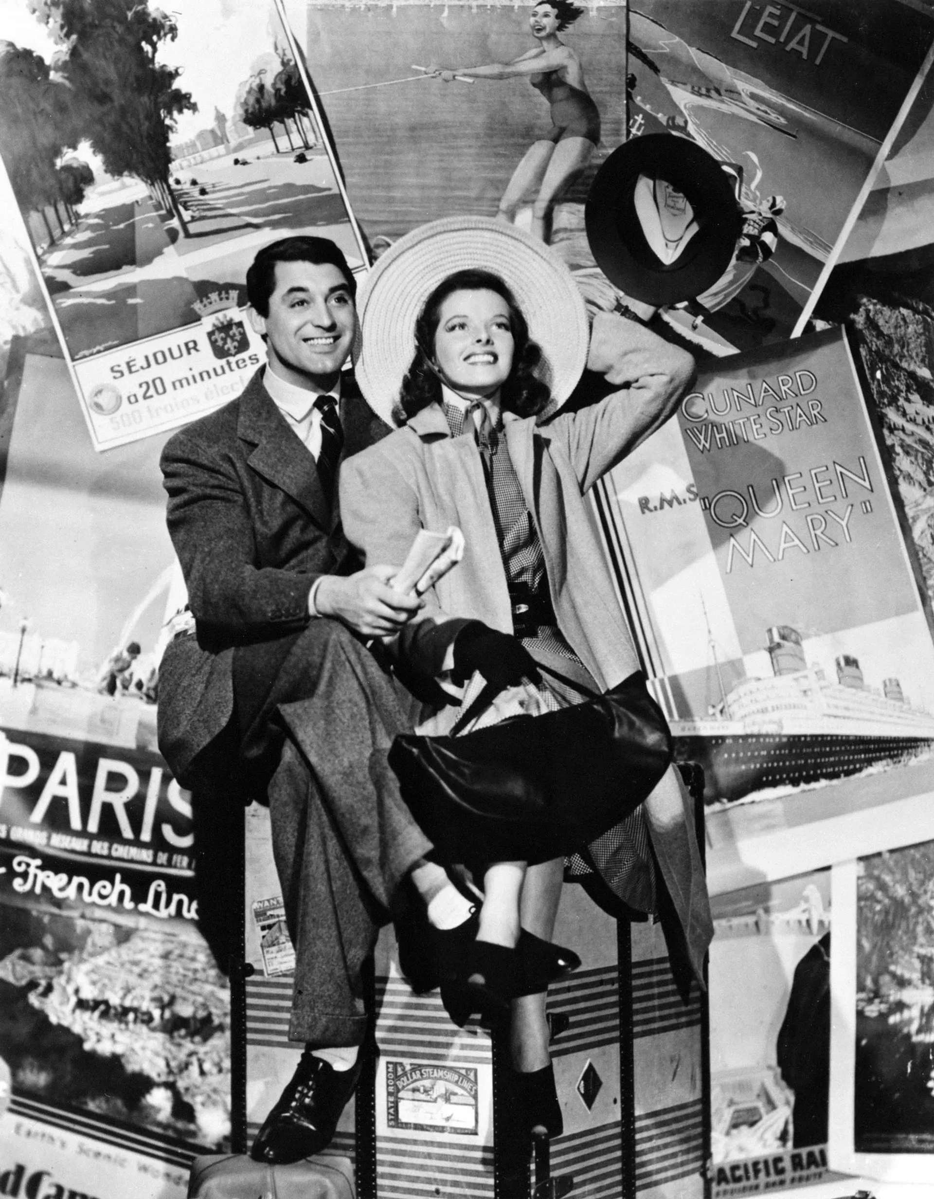 Cary Grant and Katharine Hepburn in Holiday (1938)
