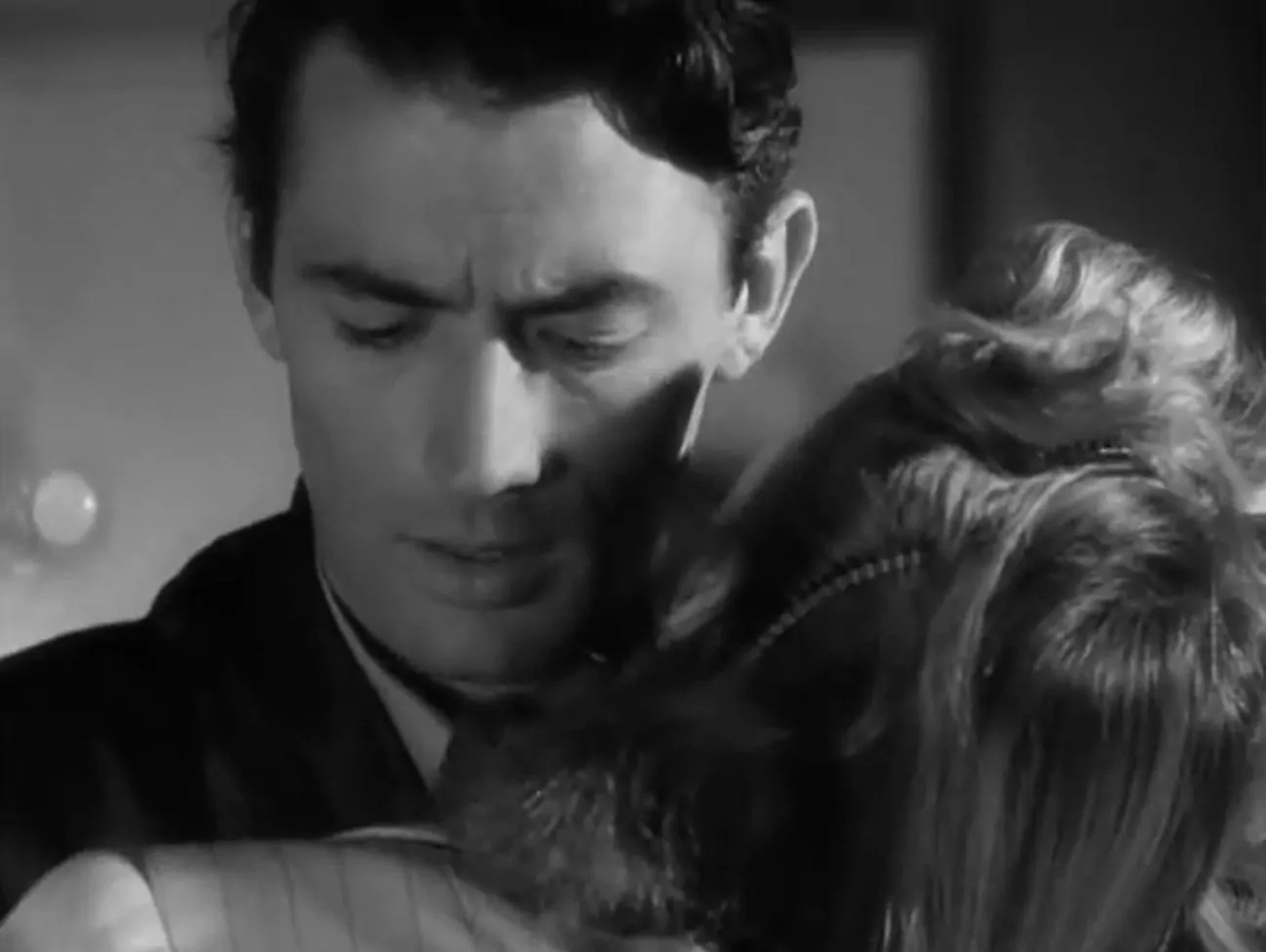 Ingrid Bergman and Gregory Peck in Spellbound (1945)
