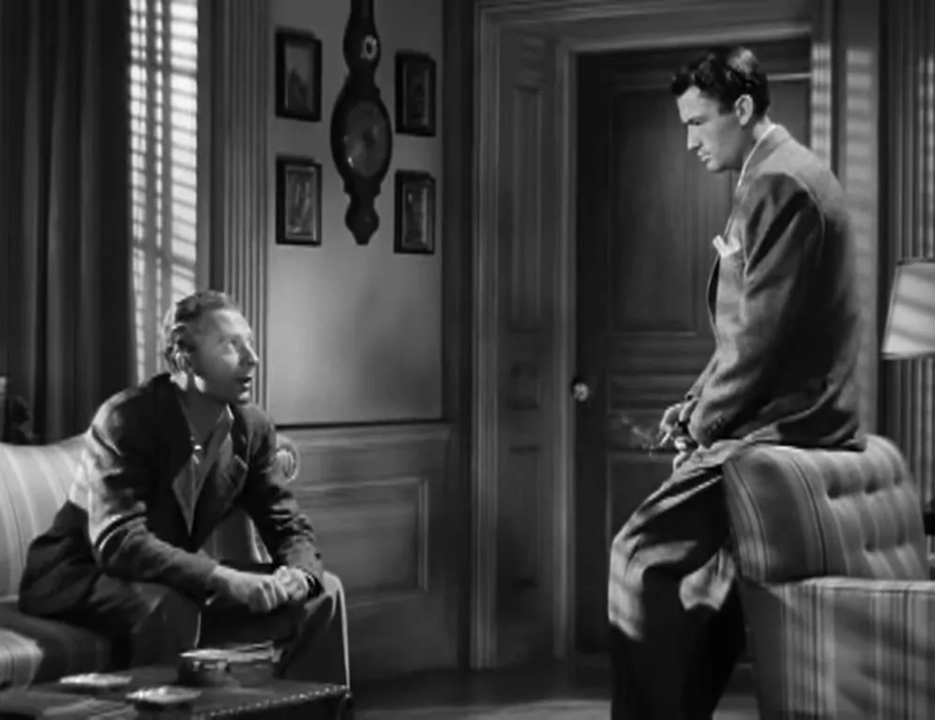 Gregory Peck and Norman Lloyd in Spellbound (1945)