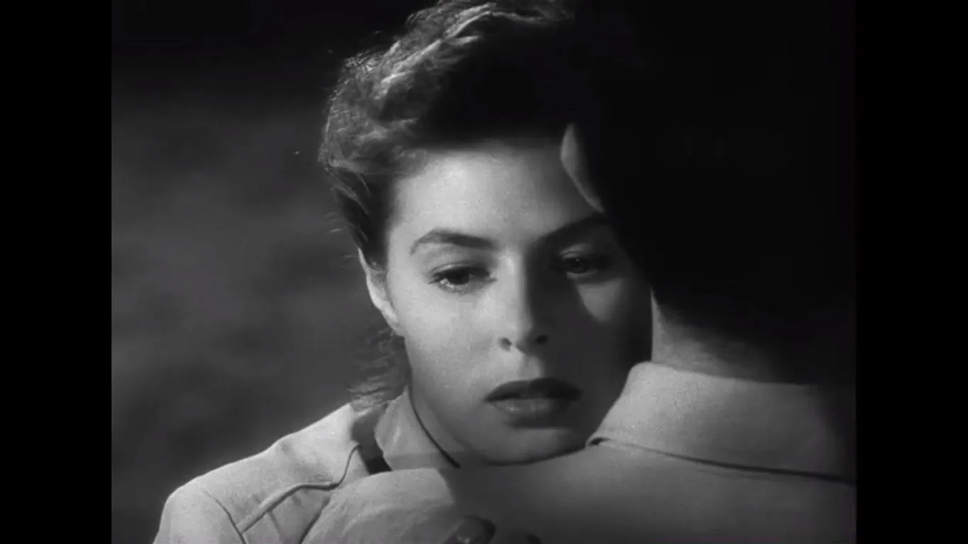 Ingrid Bergman and Gregory Peck in Spellbound (1945)