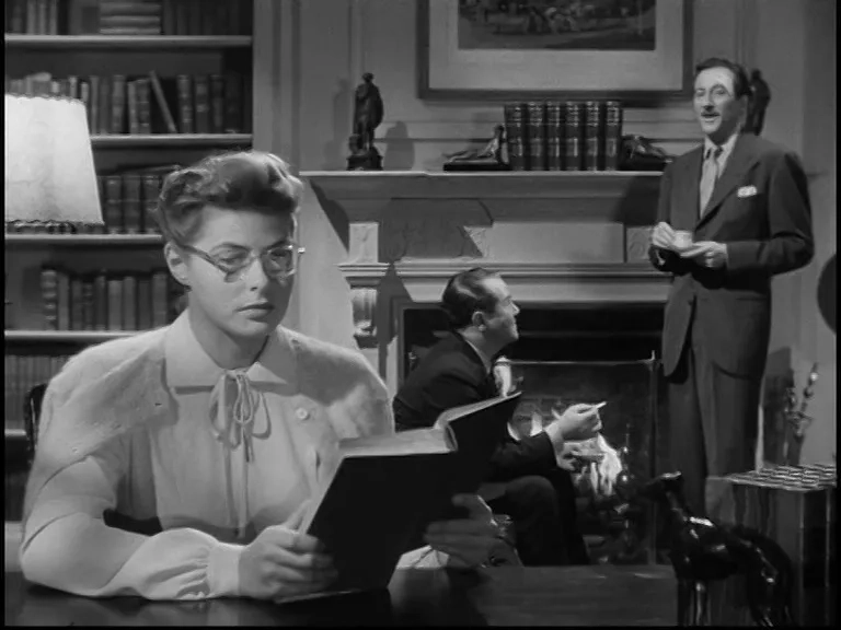 Ingrid Bergman and John Emery in Spellbound (1945)