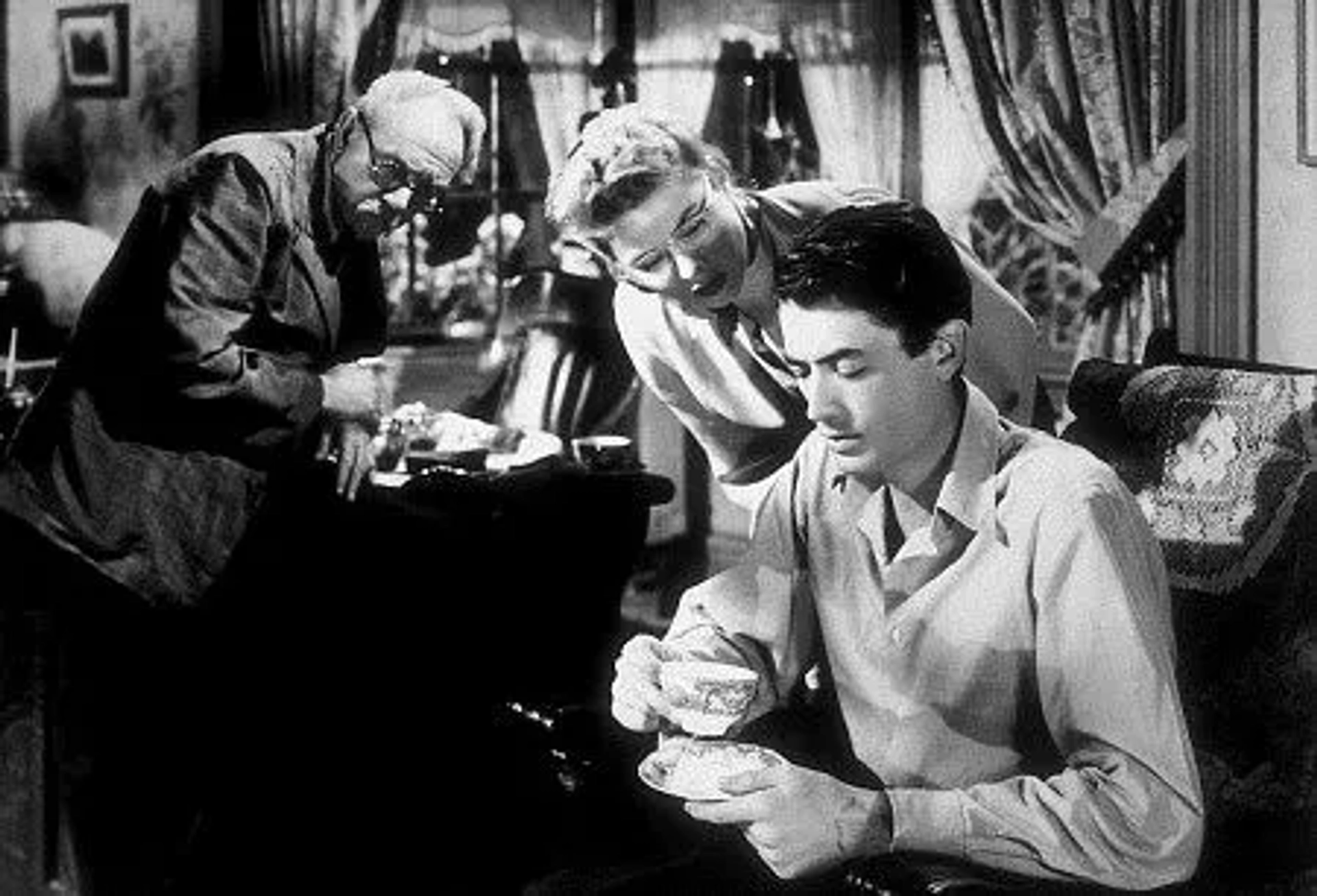 "Spellbound," Gregory Peck and Ingrid Bergman 1945 United Artists
