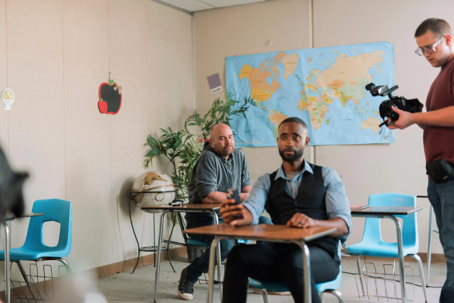 Luke Woodruff in The Takeover (2025)