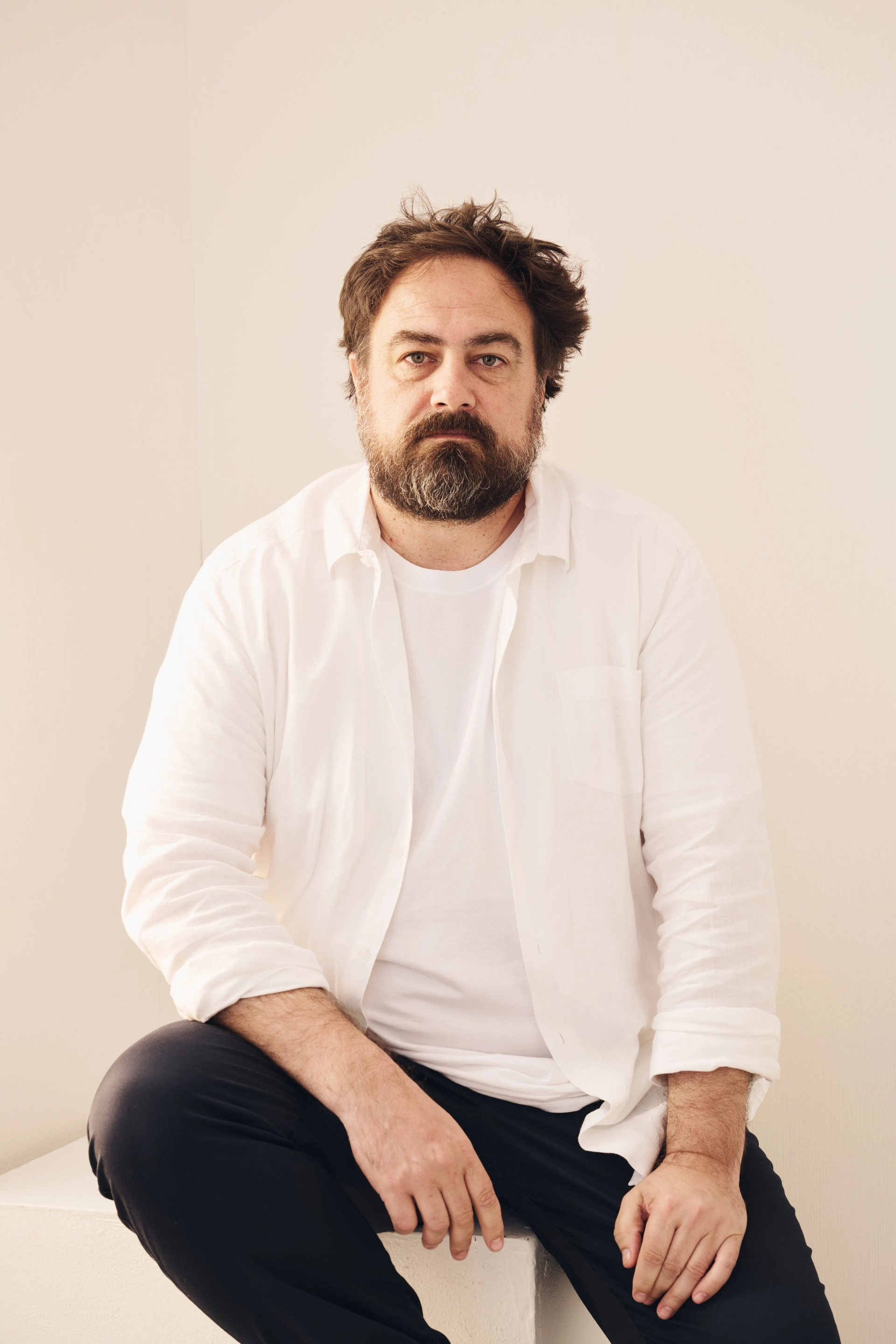 Justin Kurzel at an event for The Order (2024)