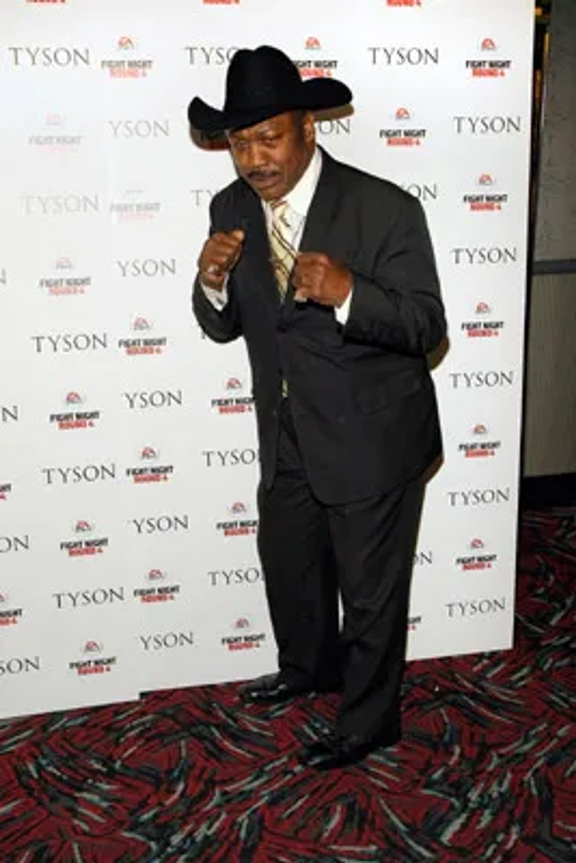 Joe Frazier at an event for Tyson (2008)