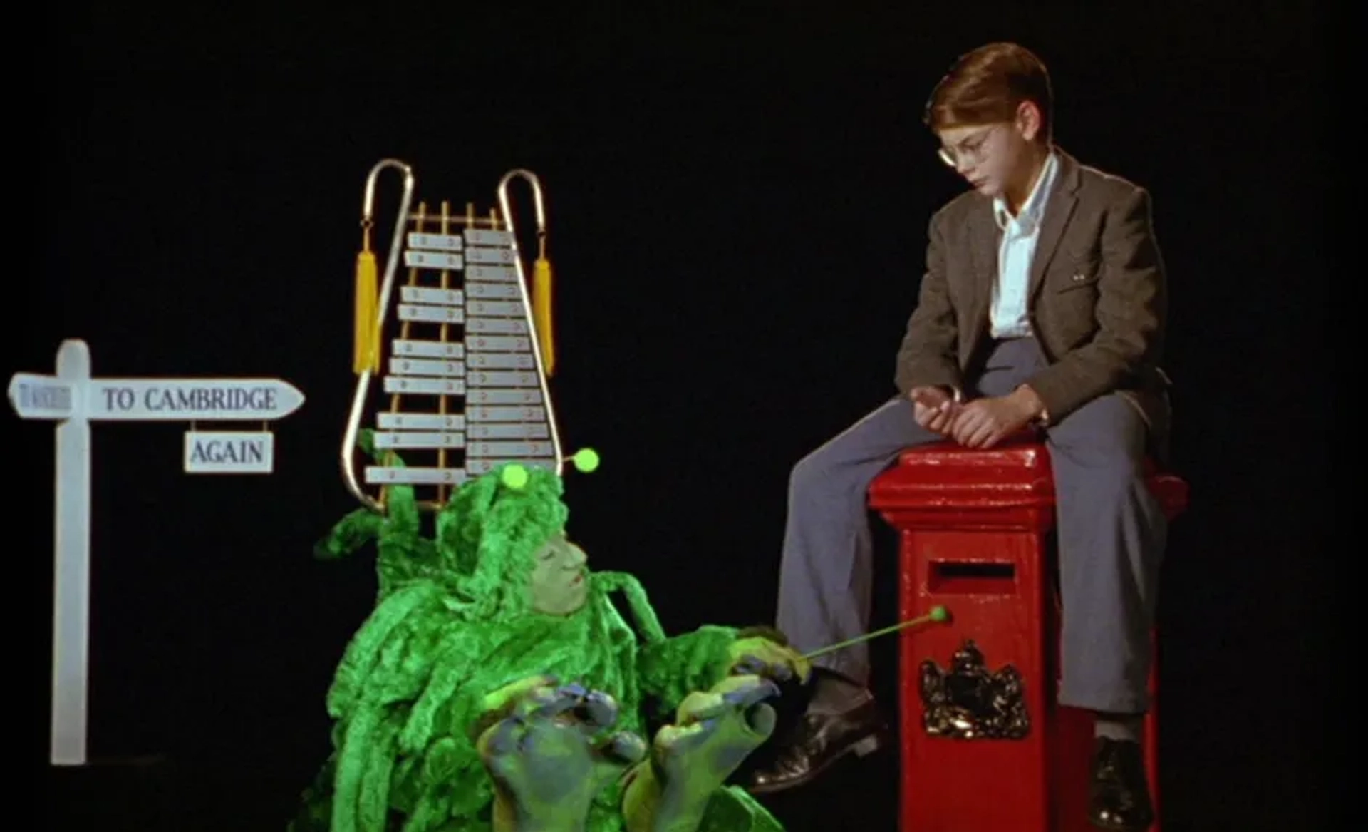 Clancy Chassay and Nabil Shaban in Wittgenstein (1993)