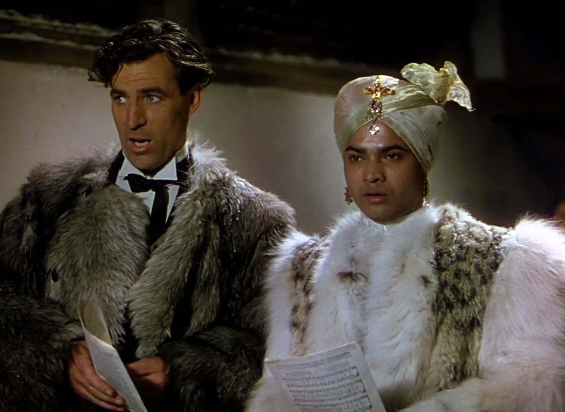 David Farrar and Sabu in Black Narcissus (1947)