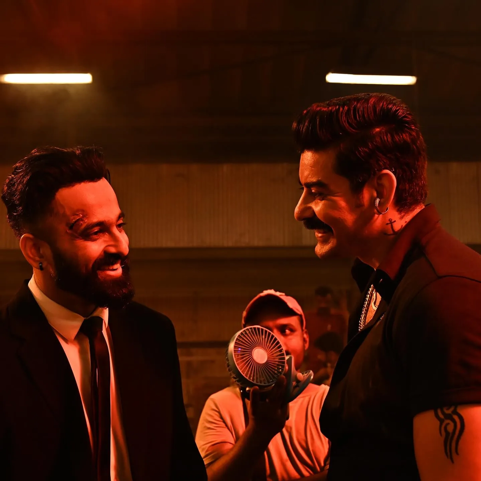 Unni Mukundan and Kabir Duhan Singh in Marco (2024)