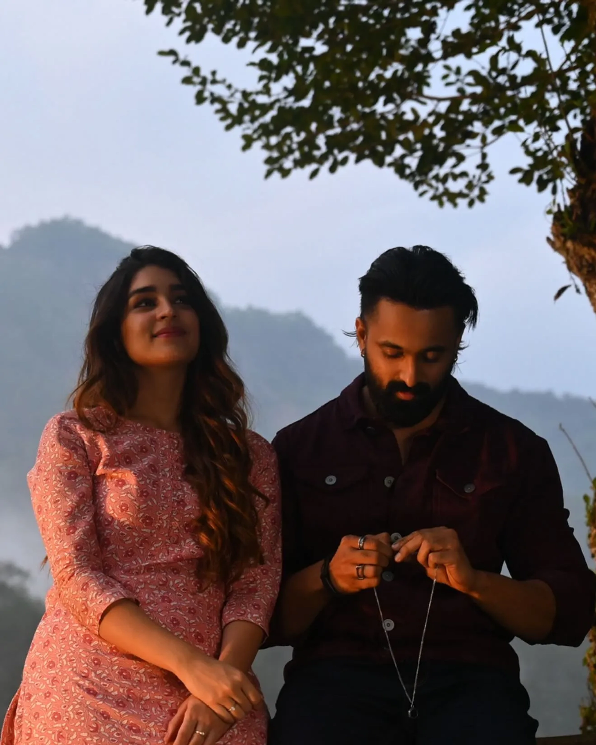 Yukti Thareja and Unni Mukundan in Marco (2024)