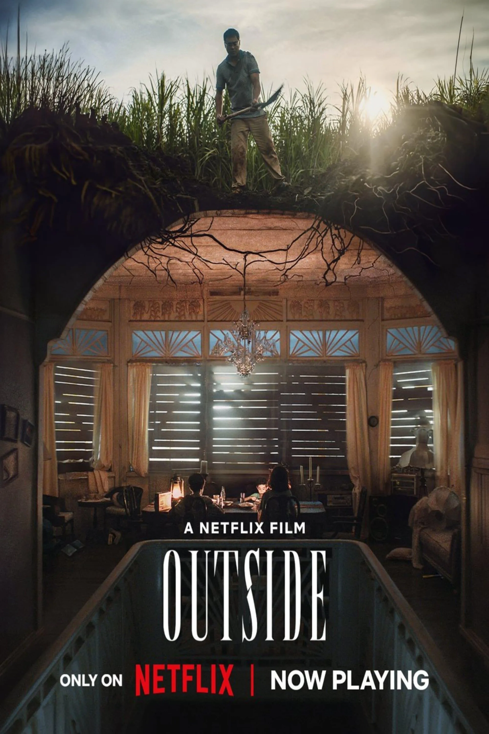 Sid Lucero in Outside (2024)