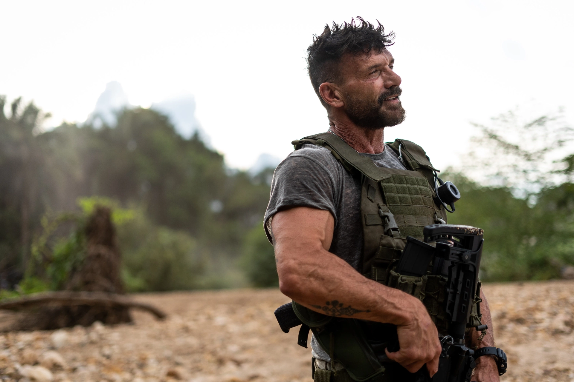 Frank Grillo in Long Gone Heroes (2024)