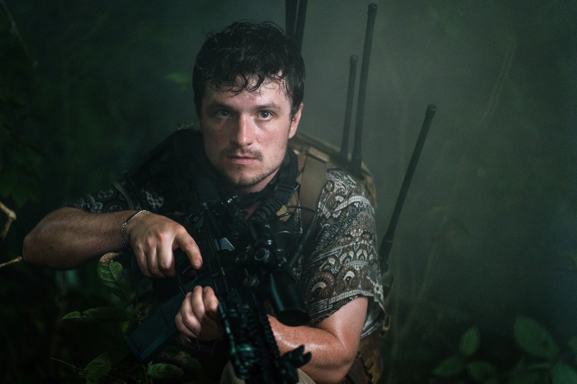 Josh Hutcherson in Long Gone Heroes (2024)