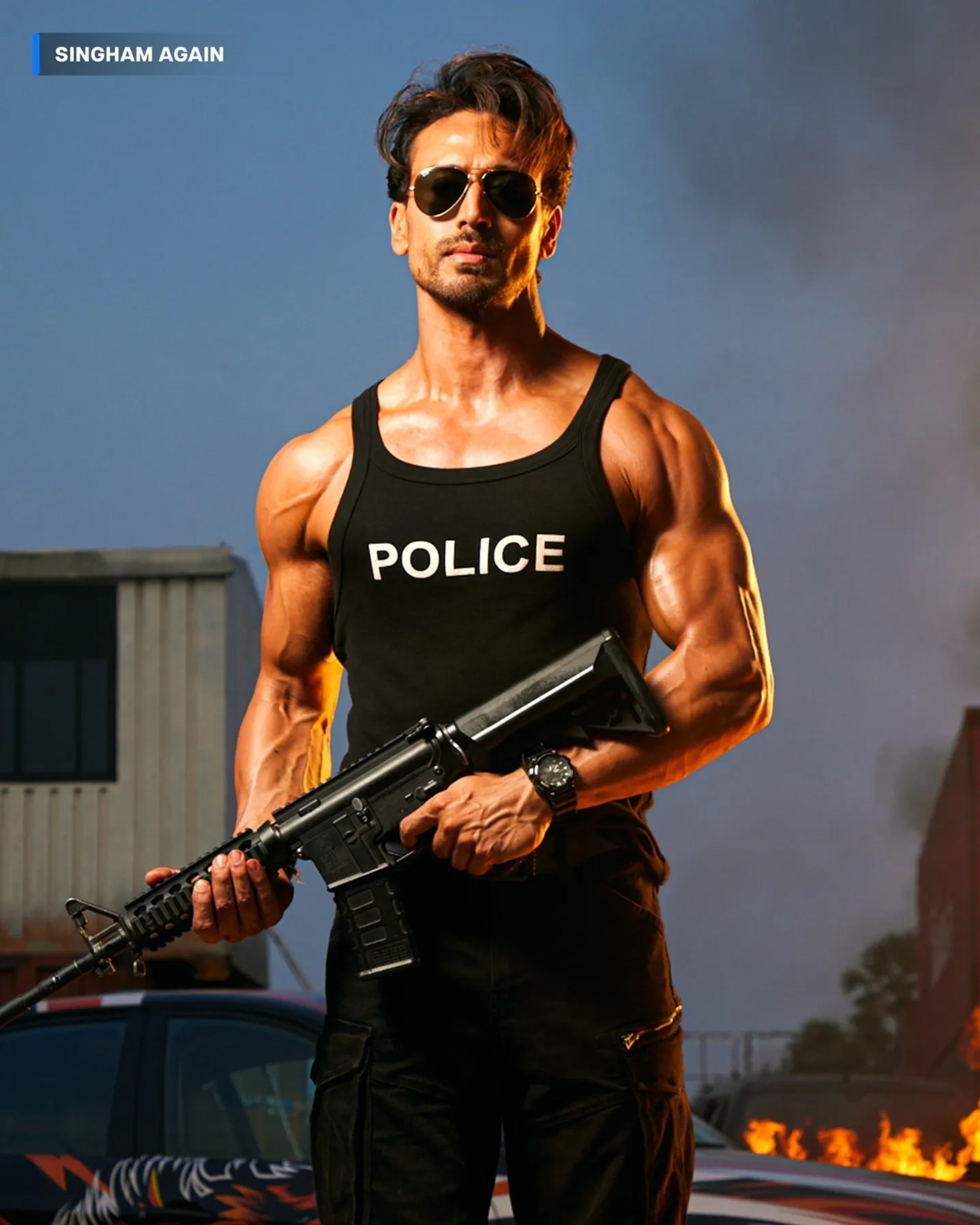 Tiger Shroff in Singham Again (2024)