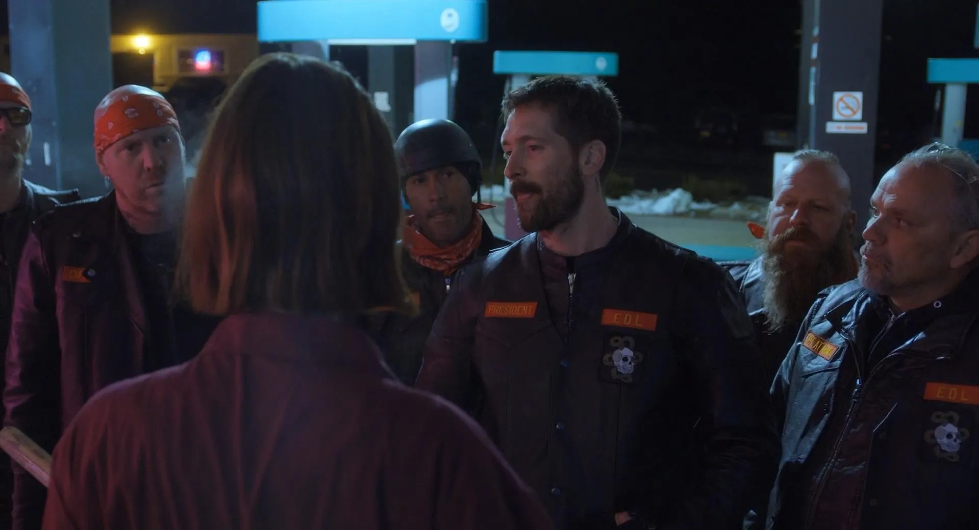 James Devoti and Tilda Cobham-Hervey in Burn (2019)