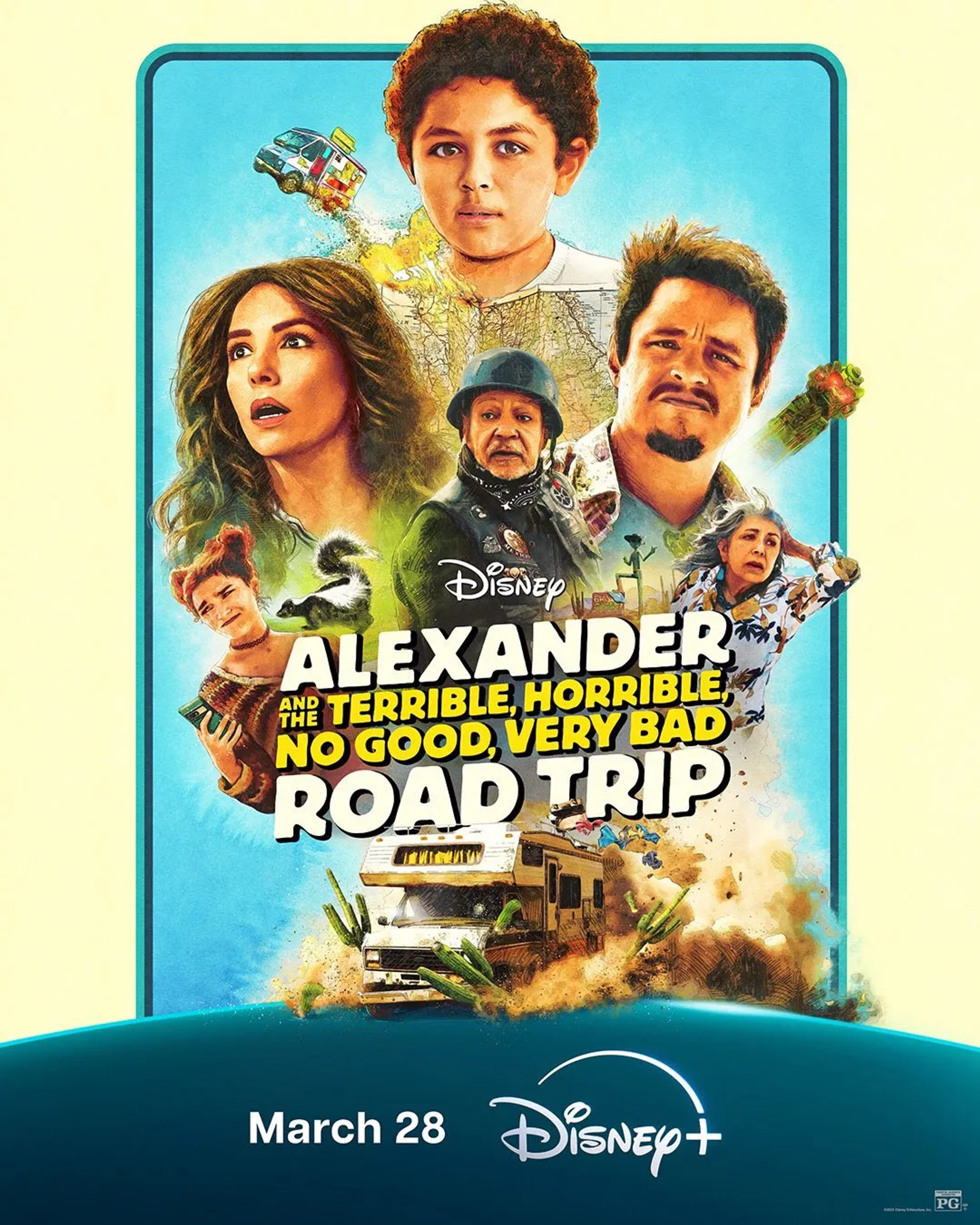 فیلم الکساندر و سفر جاده ای بسیار بد، بی فایده، افتضاح، ناگوار (Alexander and the Terrible, Horrible, No Good, Very Bad Road Trip 2025)
