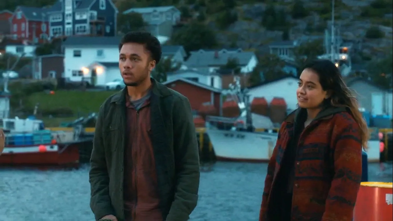 Jaeden Noel and Pamela Estrada in What Lies Beneath (2022)