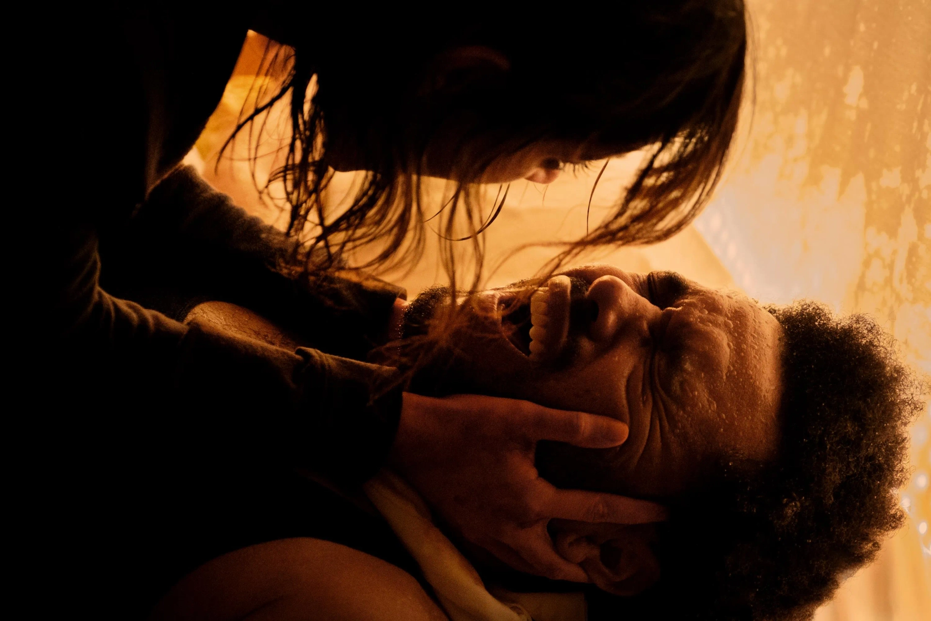 The Weeknd and Jenna Ortega in Hurry Up Tomorrow (2025)