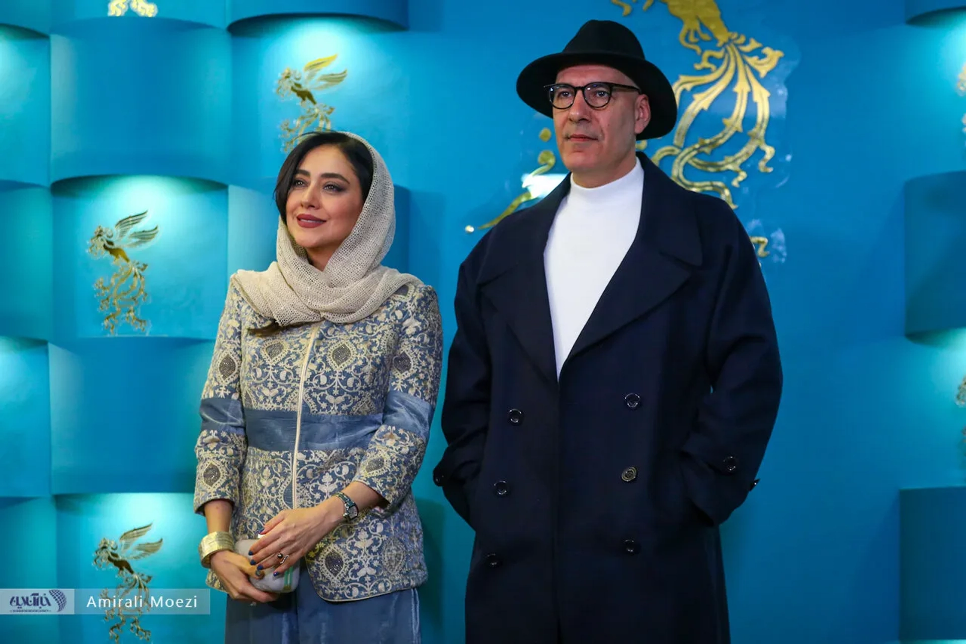 Behnam Tashakkor and Bahareh Kian Afshar at an event for Moses the Kalimullah: At Dawn (2025)