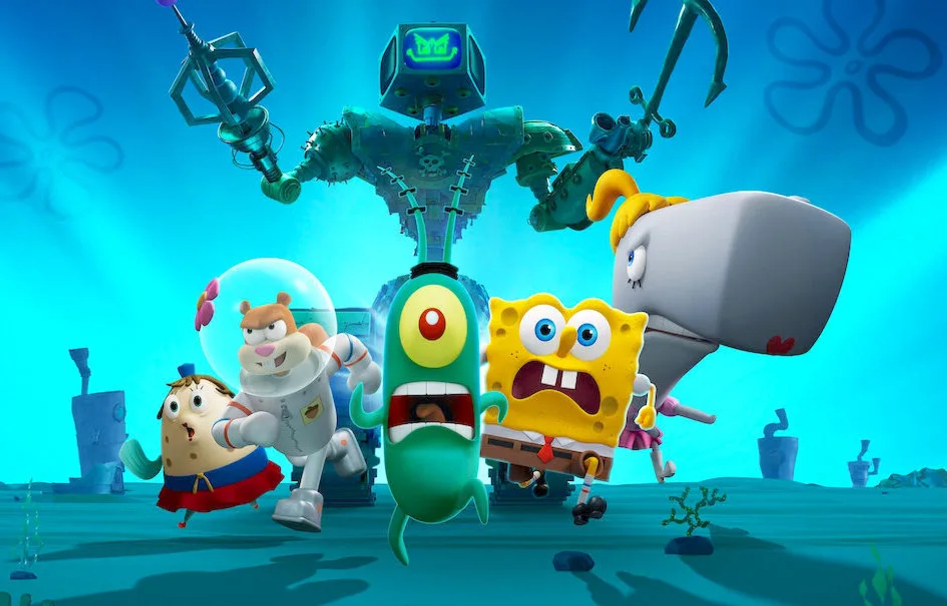 Lori Alan, Mary Jo Catlett, Tom Kenny, Carolyn Lawrence, Mr. Lawrence, and Jill Talley in Plankton: The Movie (2025)