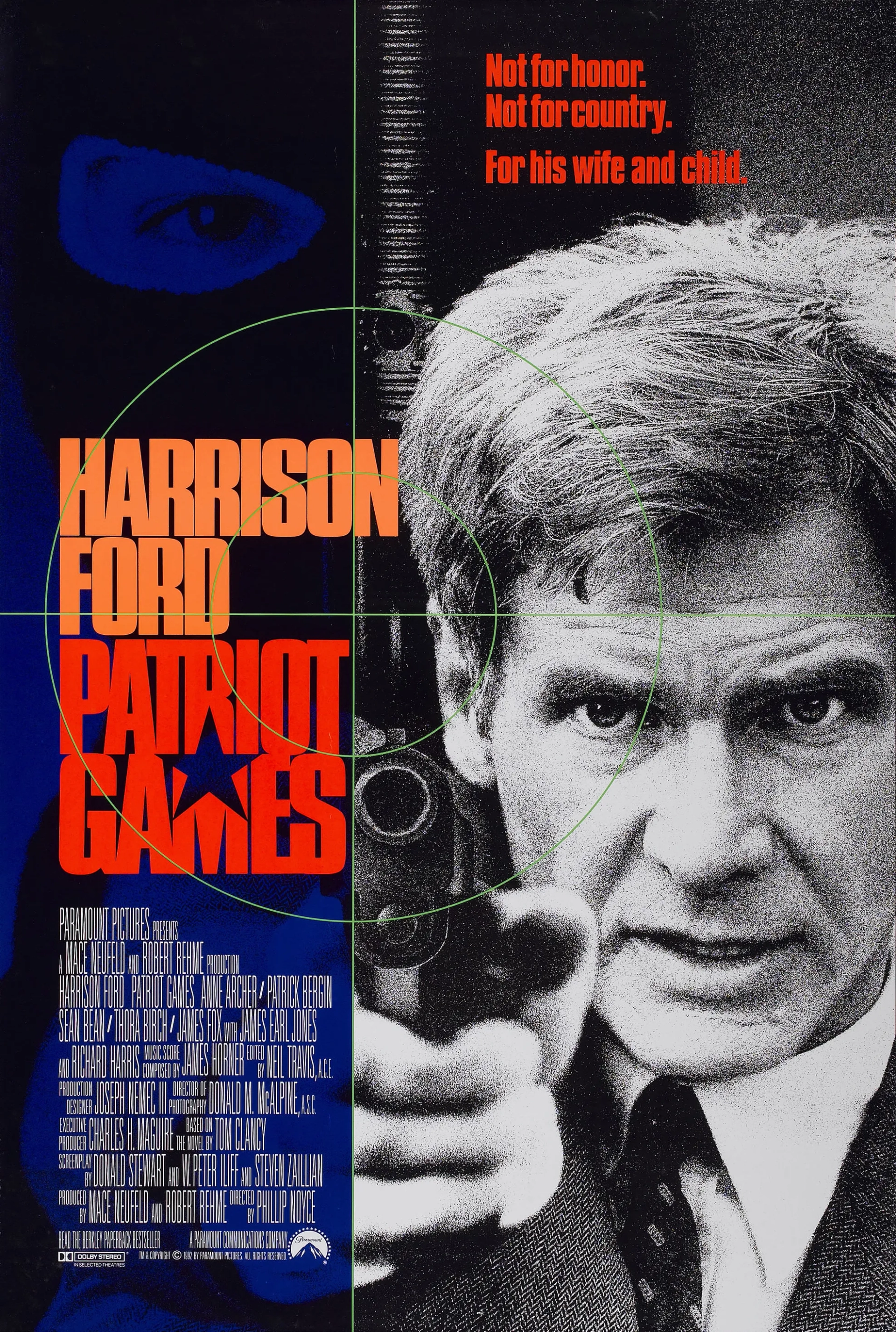 فیلم بازی های میهن پرستانه (Patriot Games 1992)