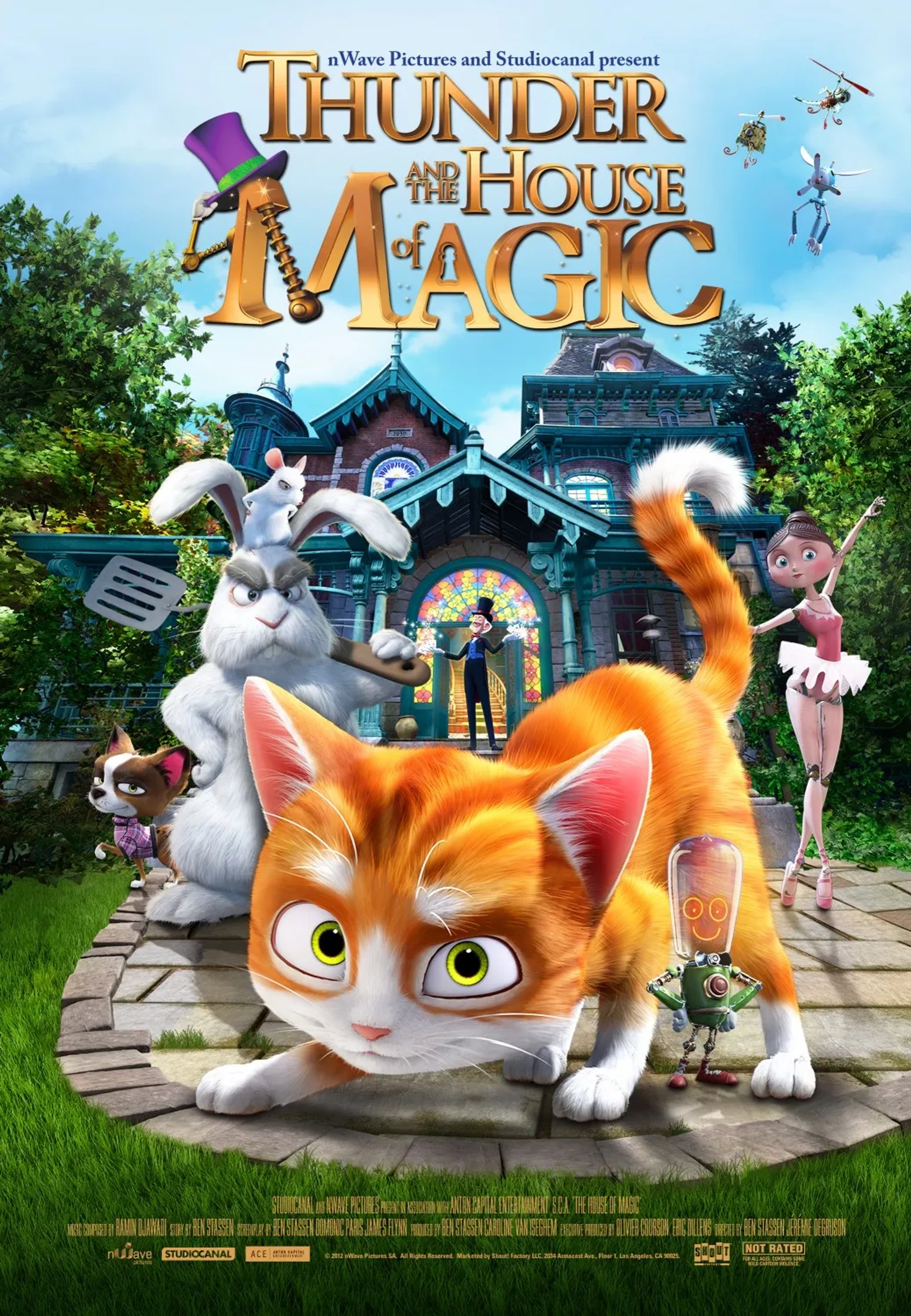 انیمیشن خانه جادویی (Thunder and the House of Magic 2013)