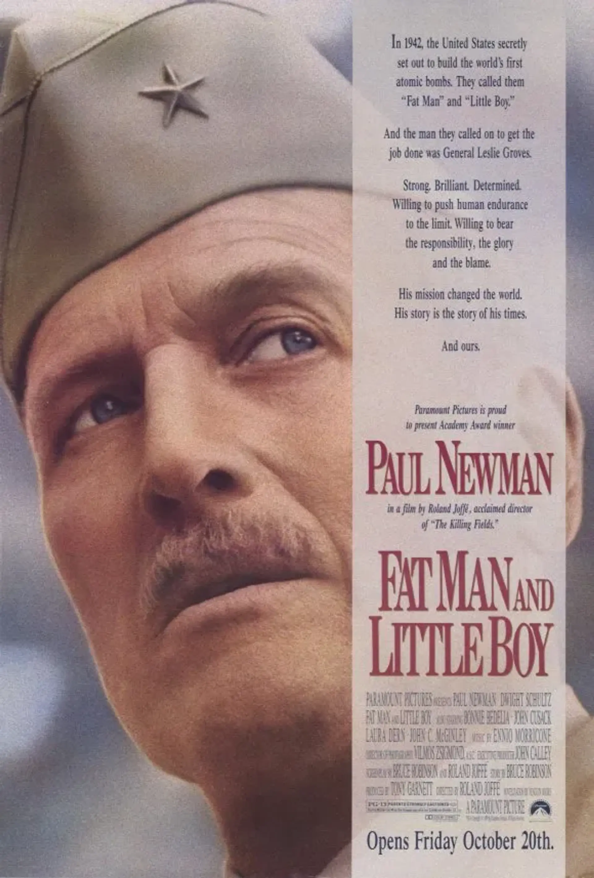 فیلم مرد چاق و پسر کوچک (Fat Man and Little Boy 1989)