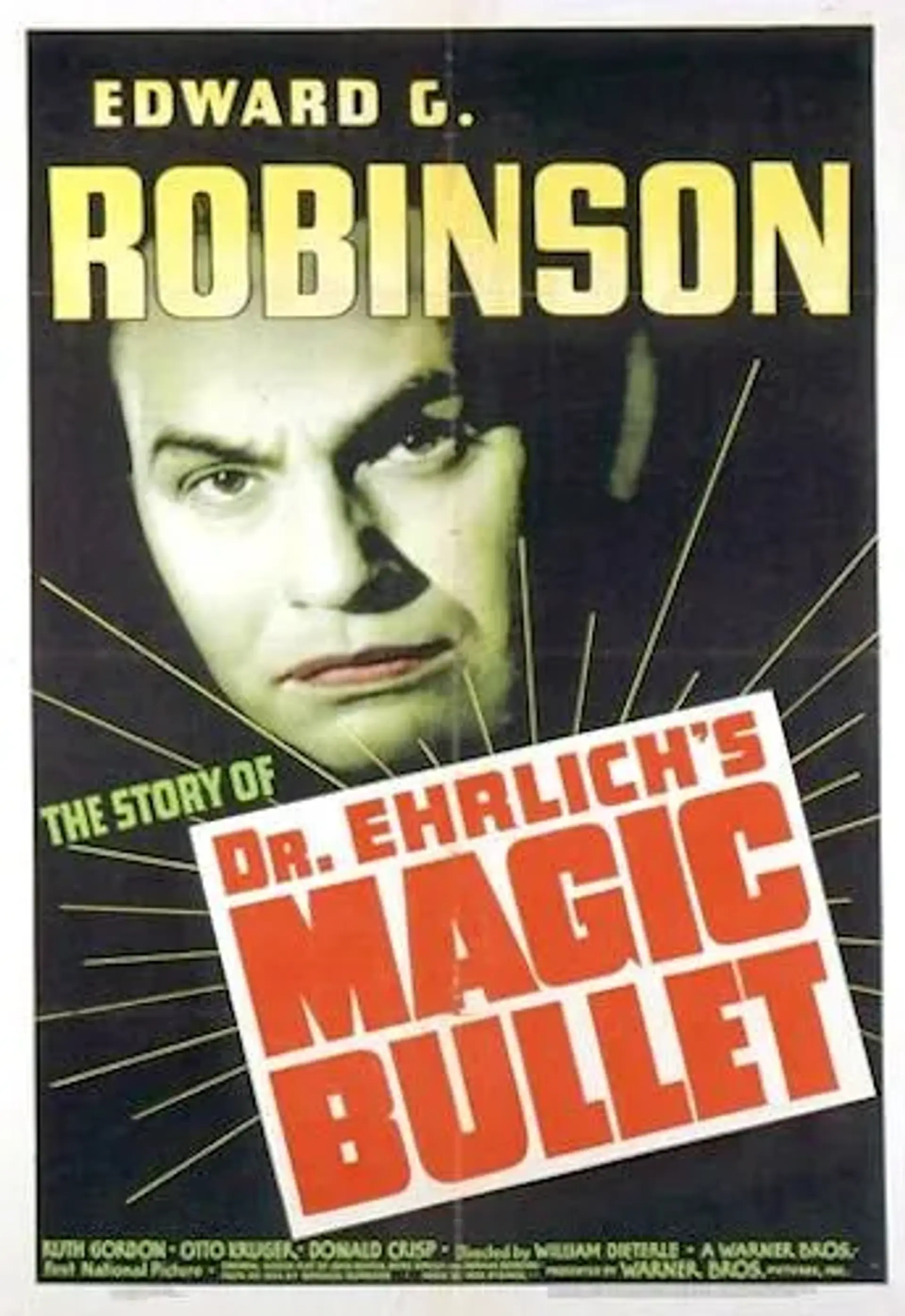 فیلم گلوله جادویی دکتر ارلیچ (Dr. Ehrlich's Magic Bullet 1940)