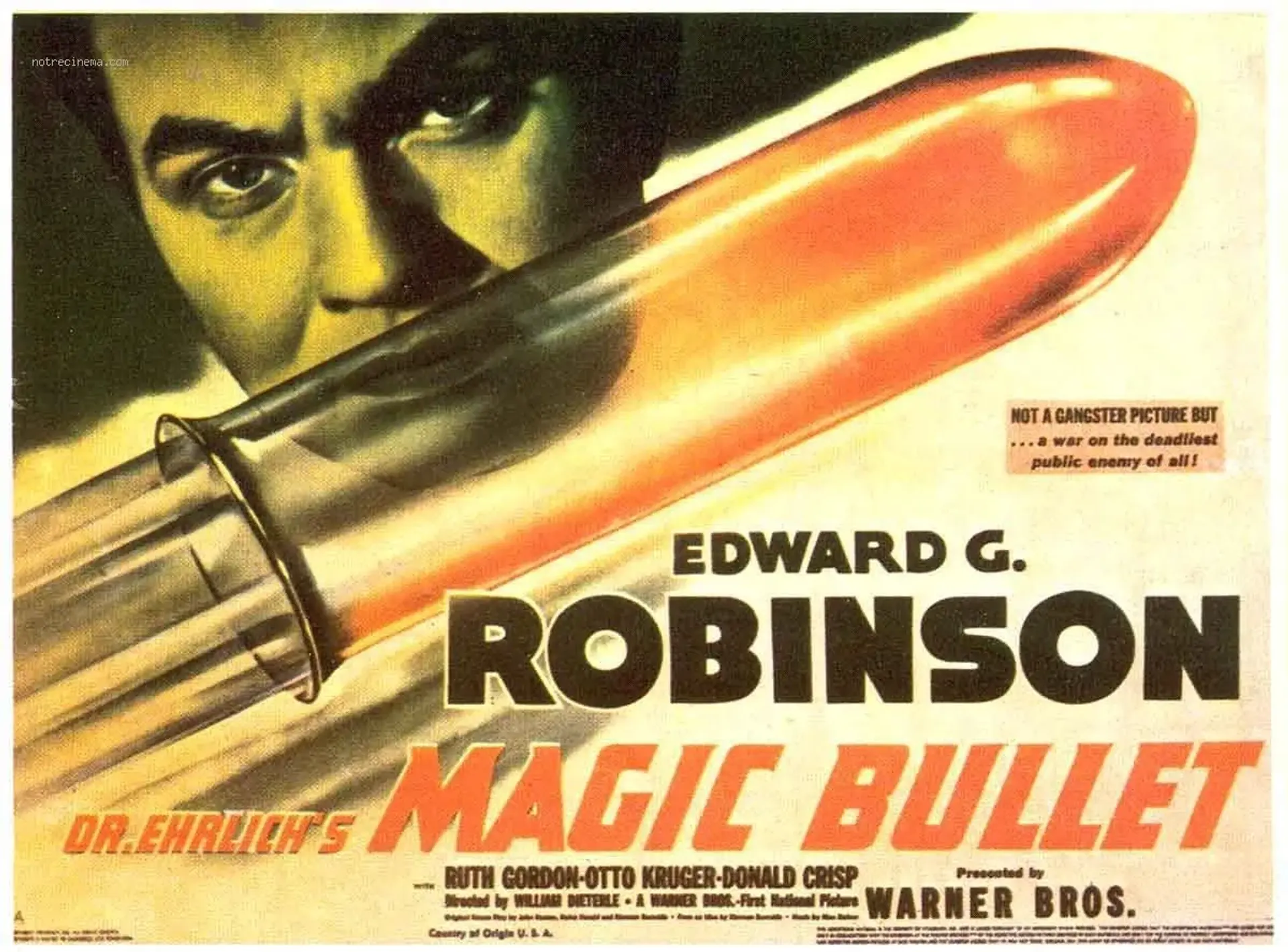 فیلم گلوله جادویی دکتر ارلیچ (Dr. Ehrlich's Magic Bullet 1940)