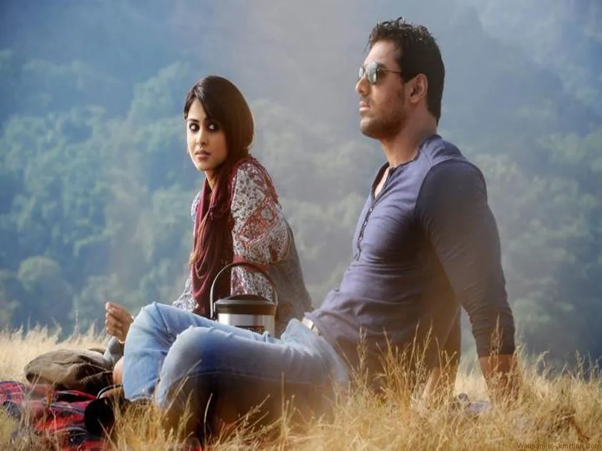 Genelia Deshmukh and John Abraham in Force (2011)