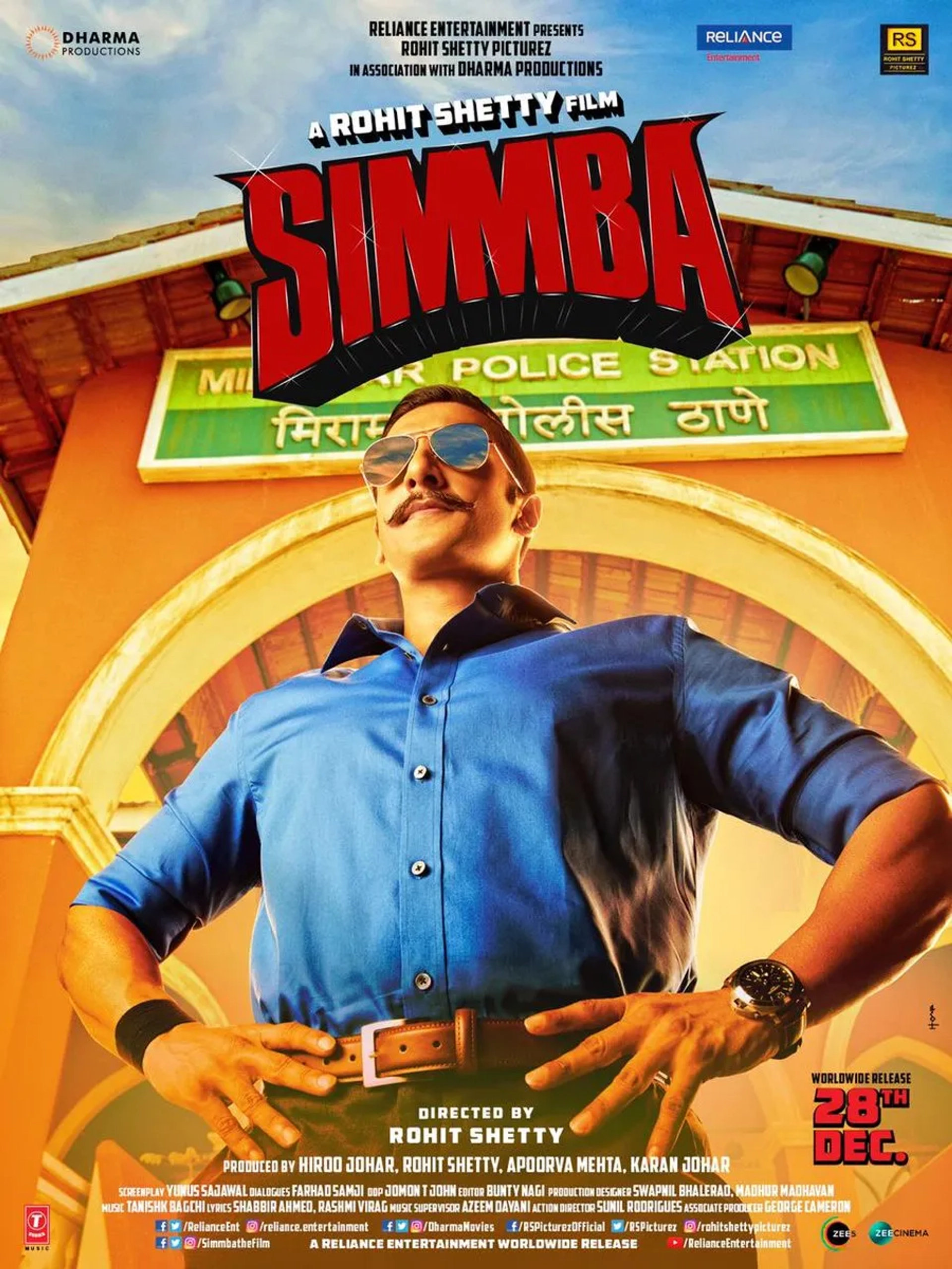 Ranveer Singh in Simmba (2018)