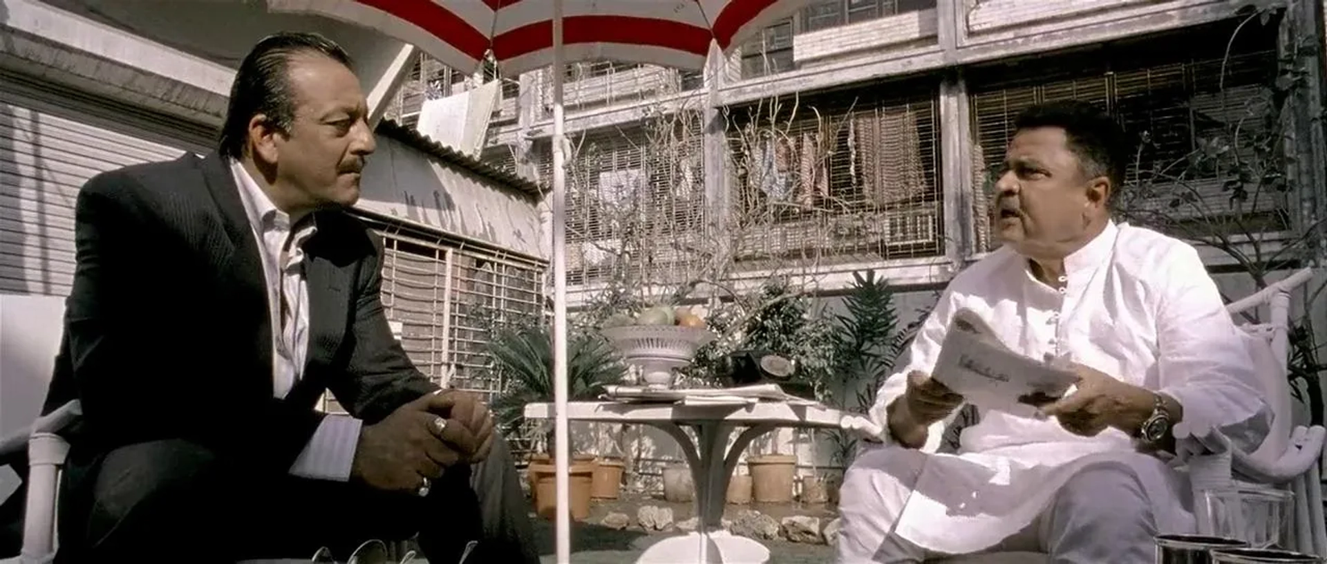 Sanjay Dutt and Aftab Ahmed Khan in Shootout at Lokhandwala (2007)