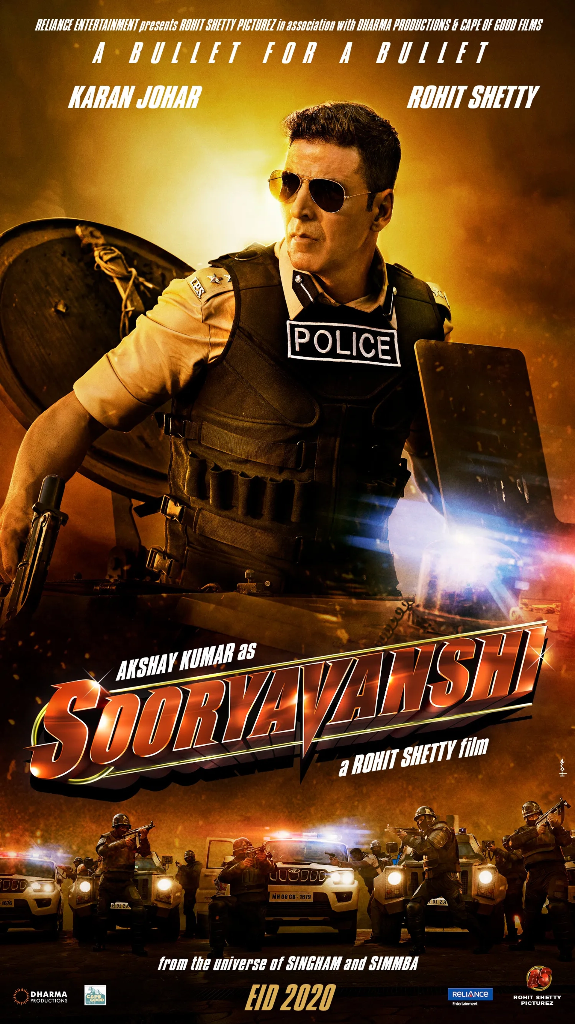 Akshay Kumar and Katrina Kaif in Sooryavanshi (2021)